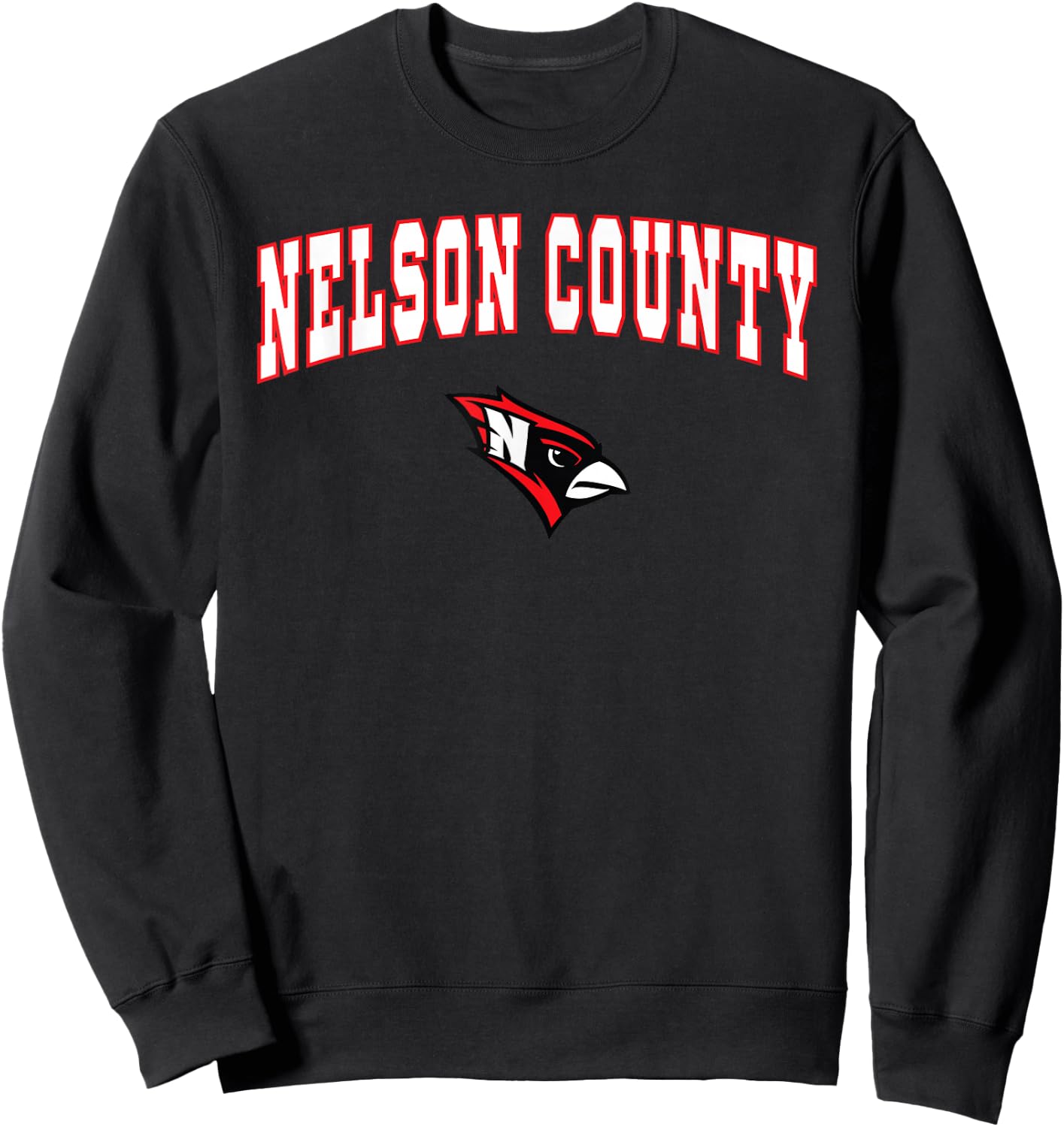 Nelson County High School Cardinals Sweatshirt - Sweatshirt | Black
