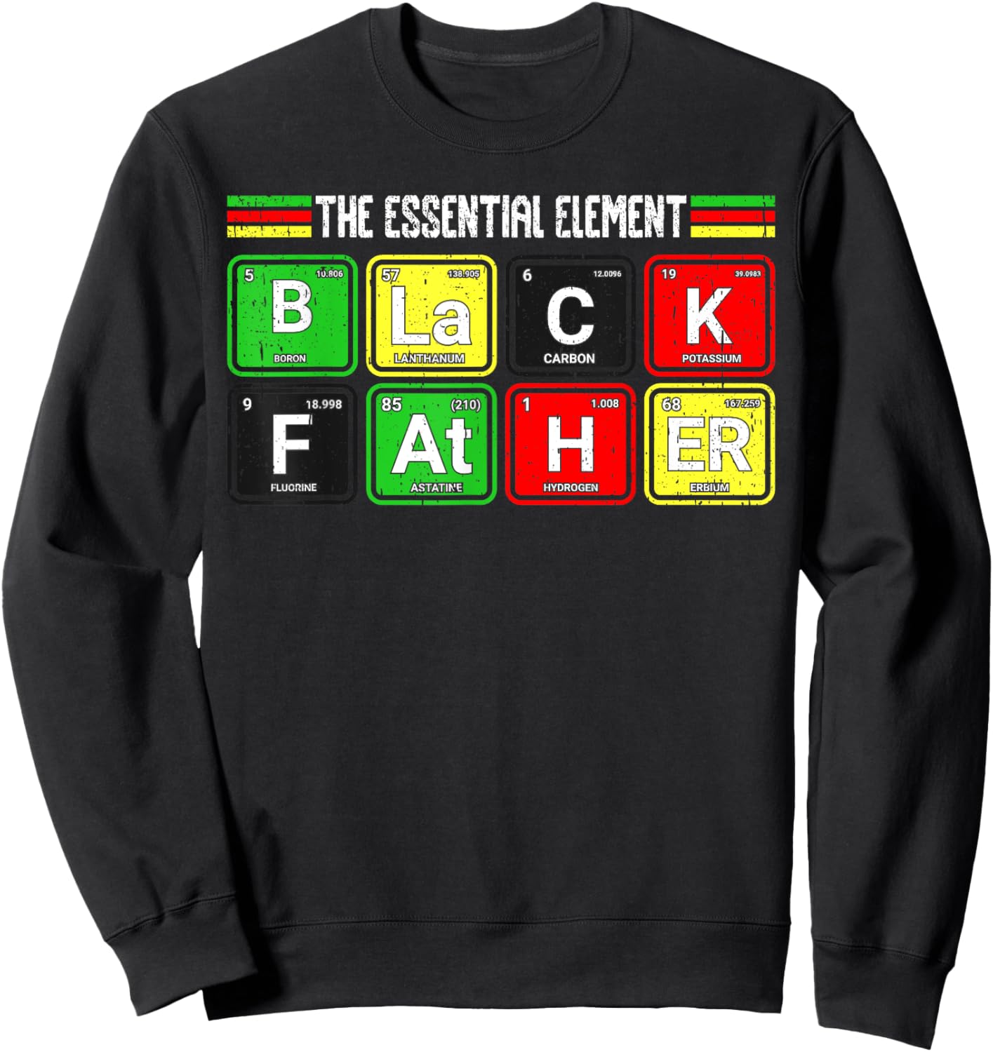 Black Father Essential Element African American History Sweatshirt - Sweatshirt | Black