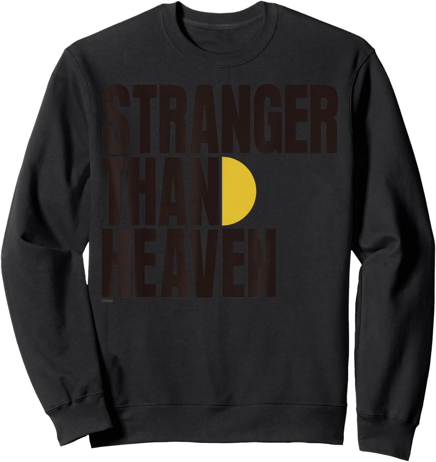 Stranger Than Heaven Logo (Black) Sweatshirt - Sweatshirt | Black