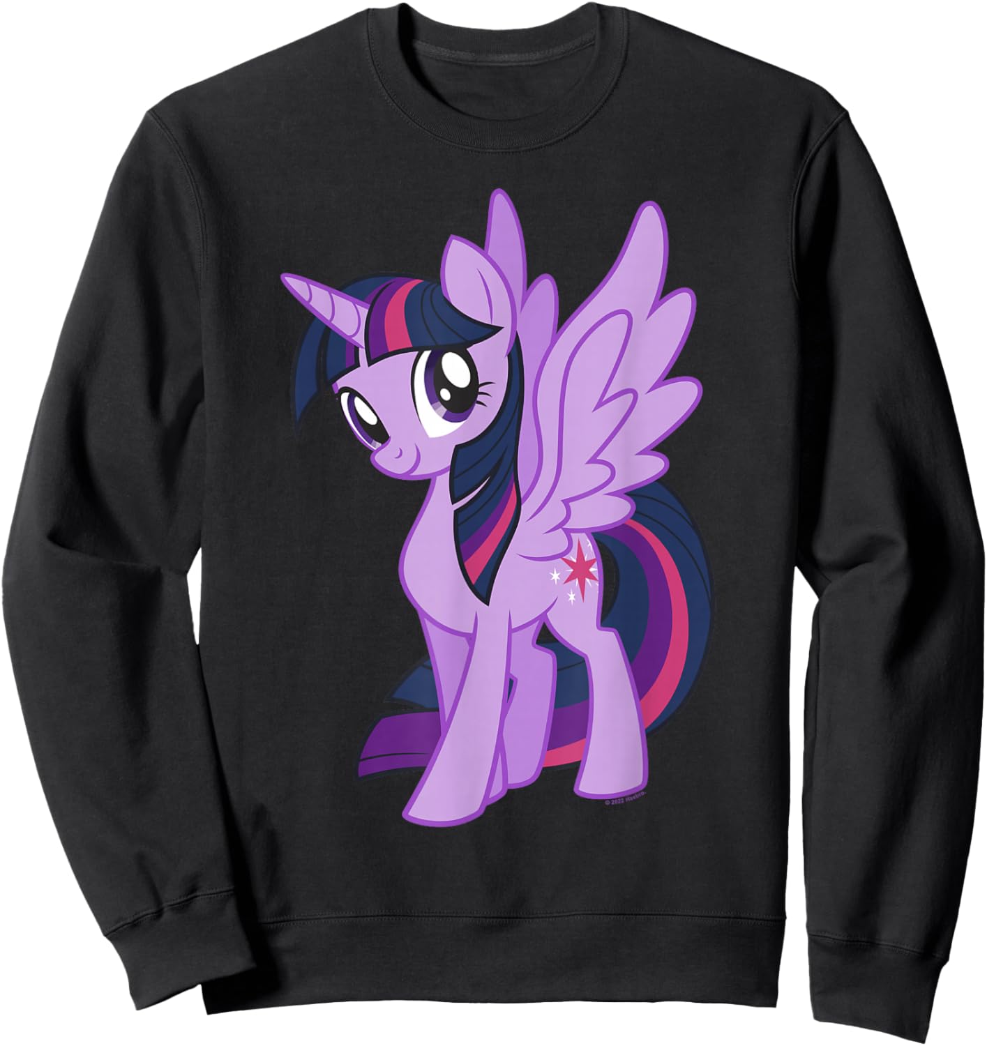 My Little Pony: Friendship Is Magic Big Twilight Portrait Sweatshirt - Sweatshirt | Black