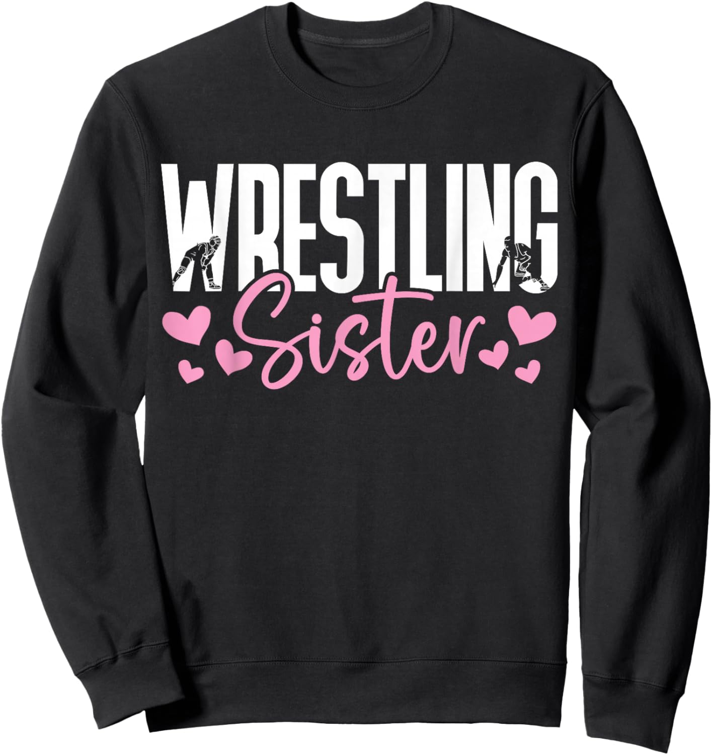 Wrestling Sister Sweatshirt - Sweatshirt | Black