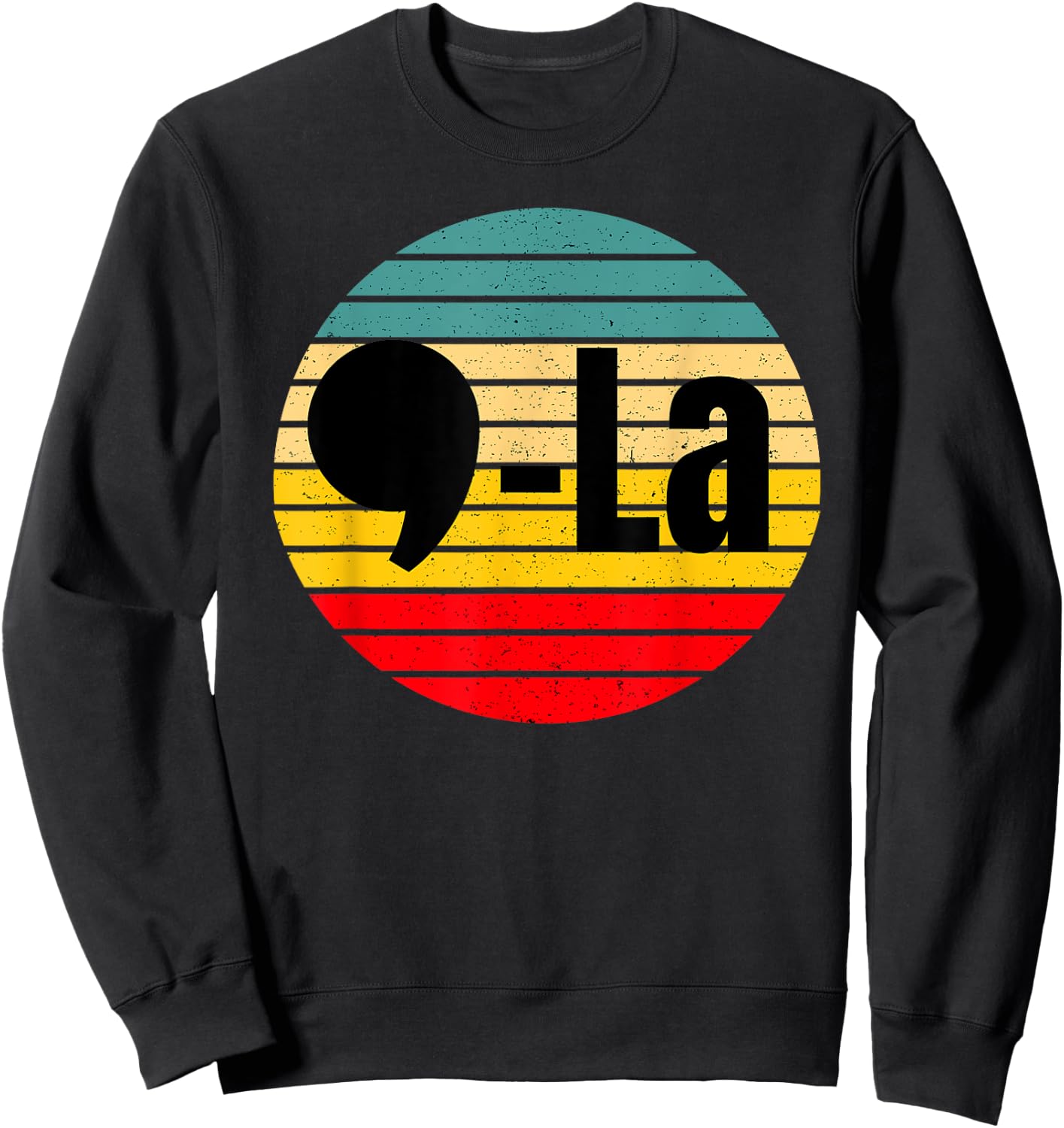 Comma La - ,La - Kamala Harris - Harris Biden 2020 Election Sweatshirt - Sweatshirt | Black