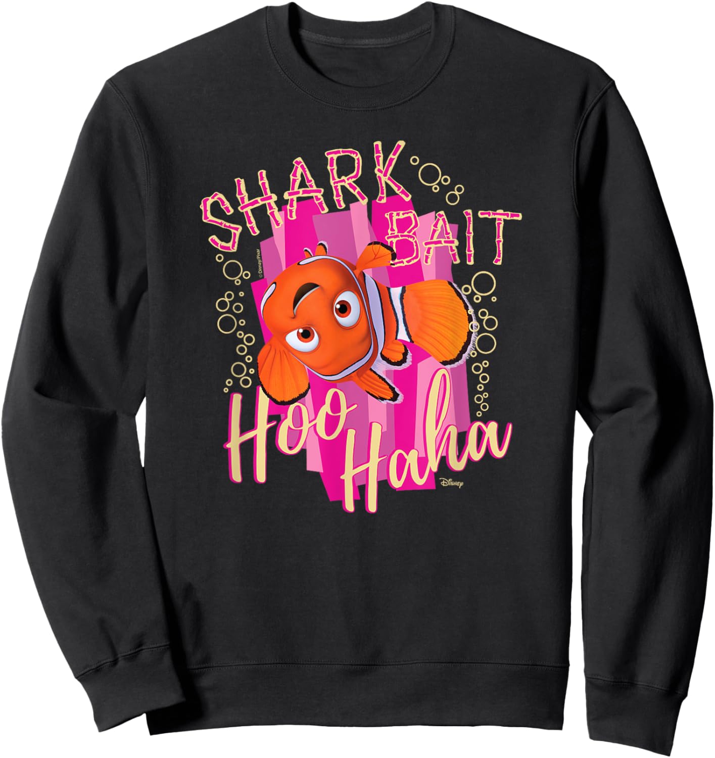 Finding Nemo - Shark Bait Hoo Haha Sweatshirt - Sweatshirt | Black