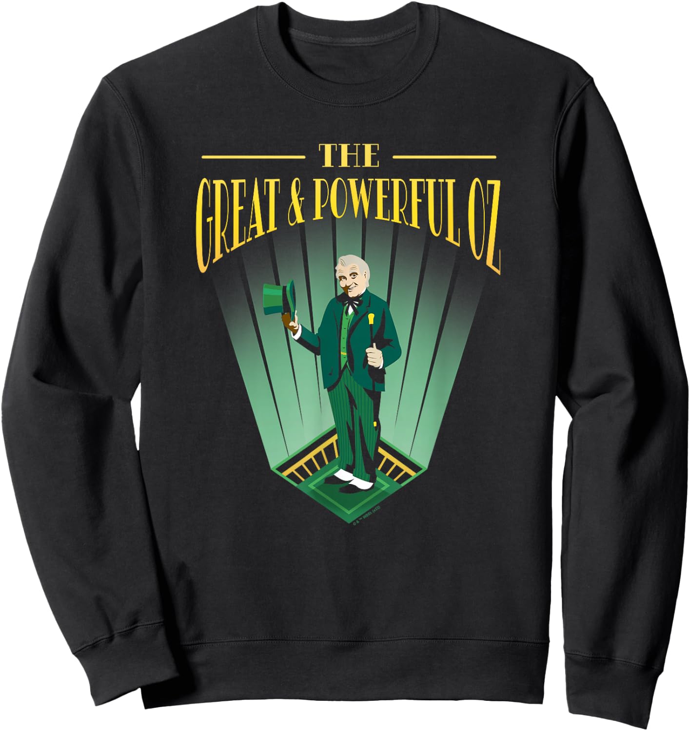 The Wizard of Oz The Great and Powerful Oz Portrait Sweatshirt - Sweatshirt | Black