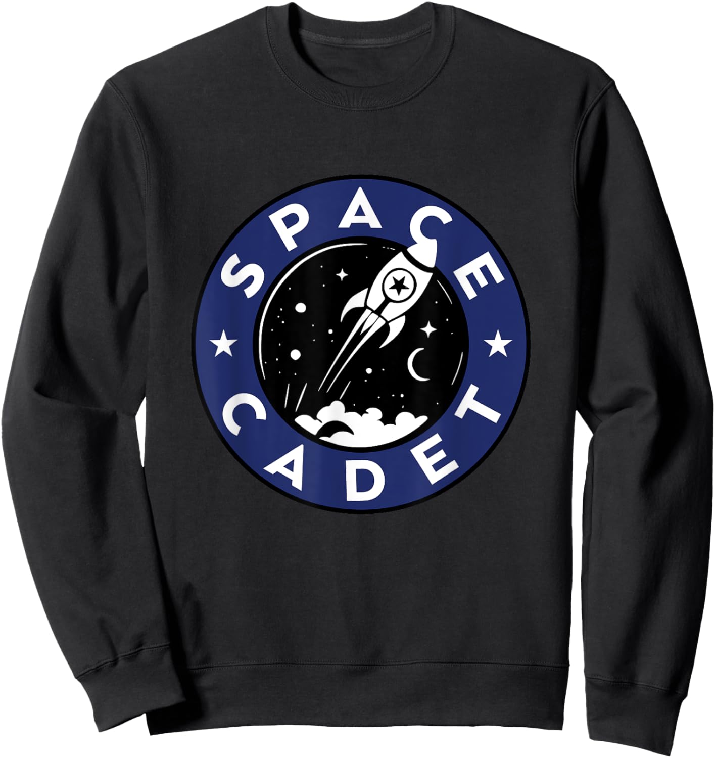 Space cadet Sweatshirt - Sweatshirt | Black