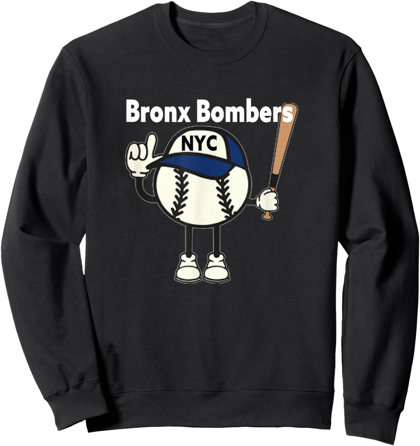 Bronx Bombers_Baseball_010 Sweatshirt - Sweatshirt | Black
