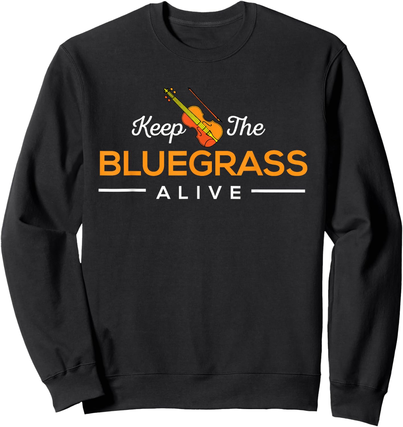 Country Music Bluegrass Kentucky Sweatshirt - Sweatshirt | Black