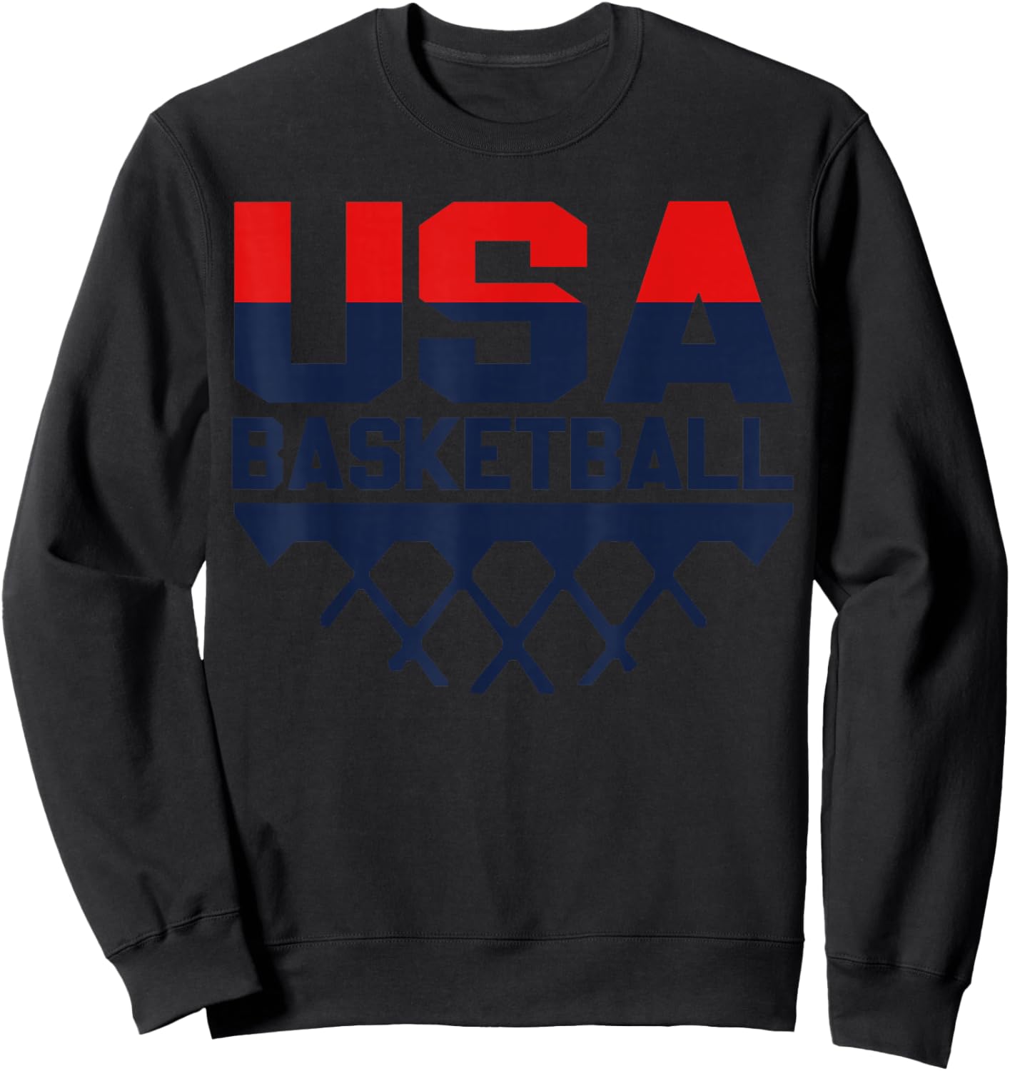 USA Team Sports Basketball Sweatshirt - Sweatshirt | Black