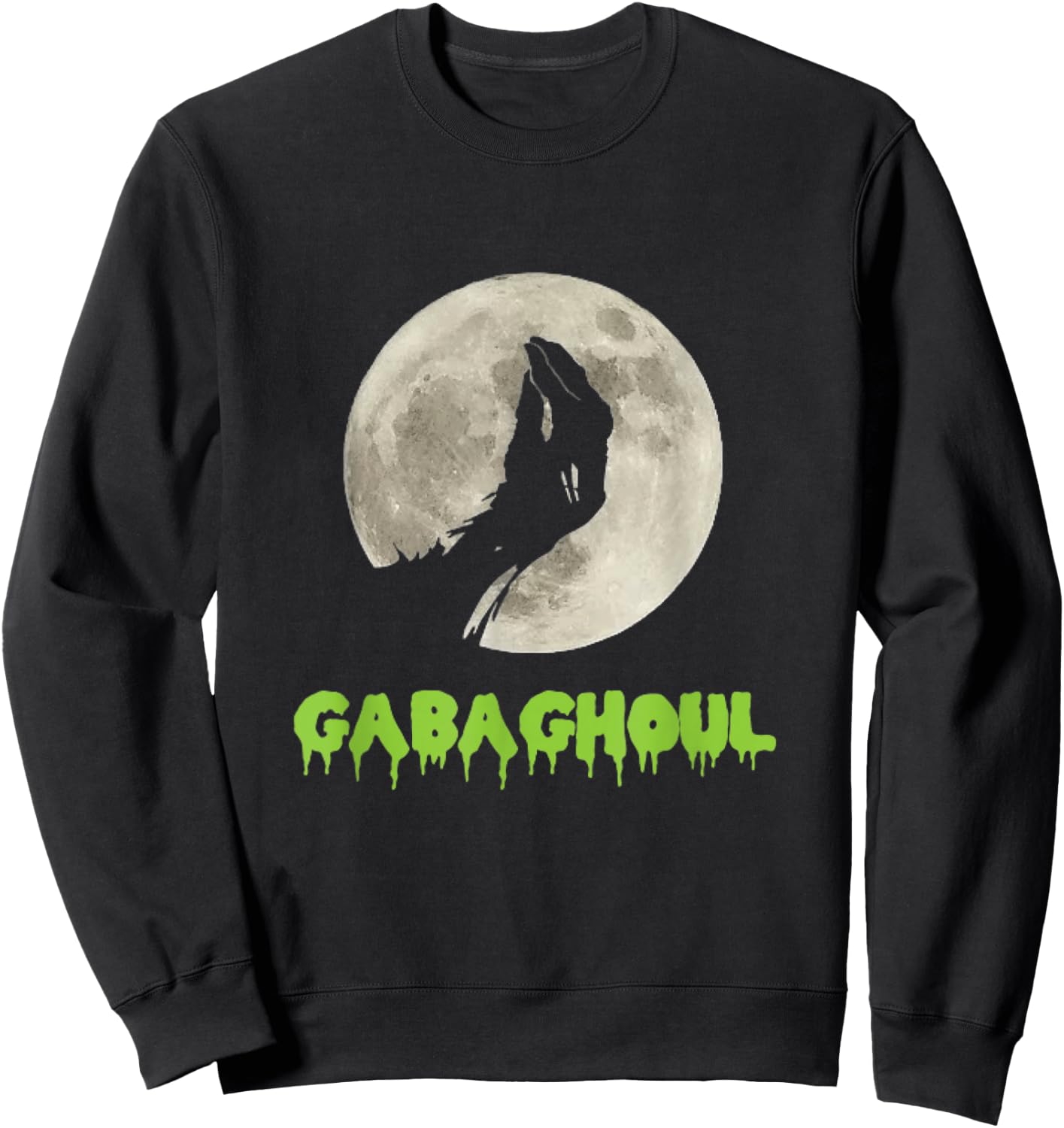 Gabaghoul Halloween Spooky Sweatshirt - Sweatshirt | Black
