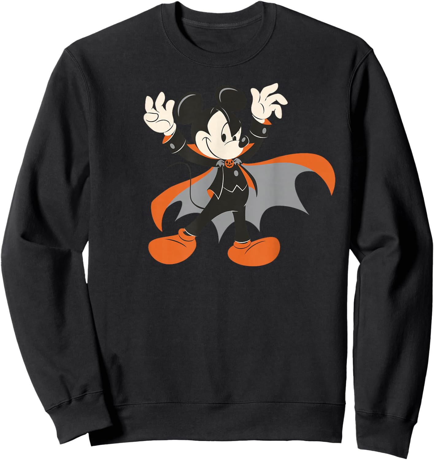 Disney Halloween Mickey Mouse Magic Art Sweatshirt - Sweatshirt | Black