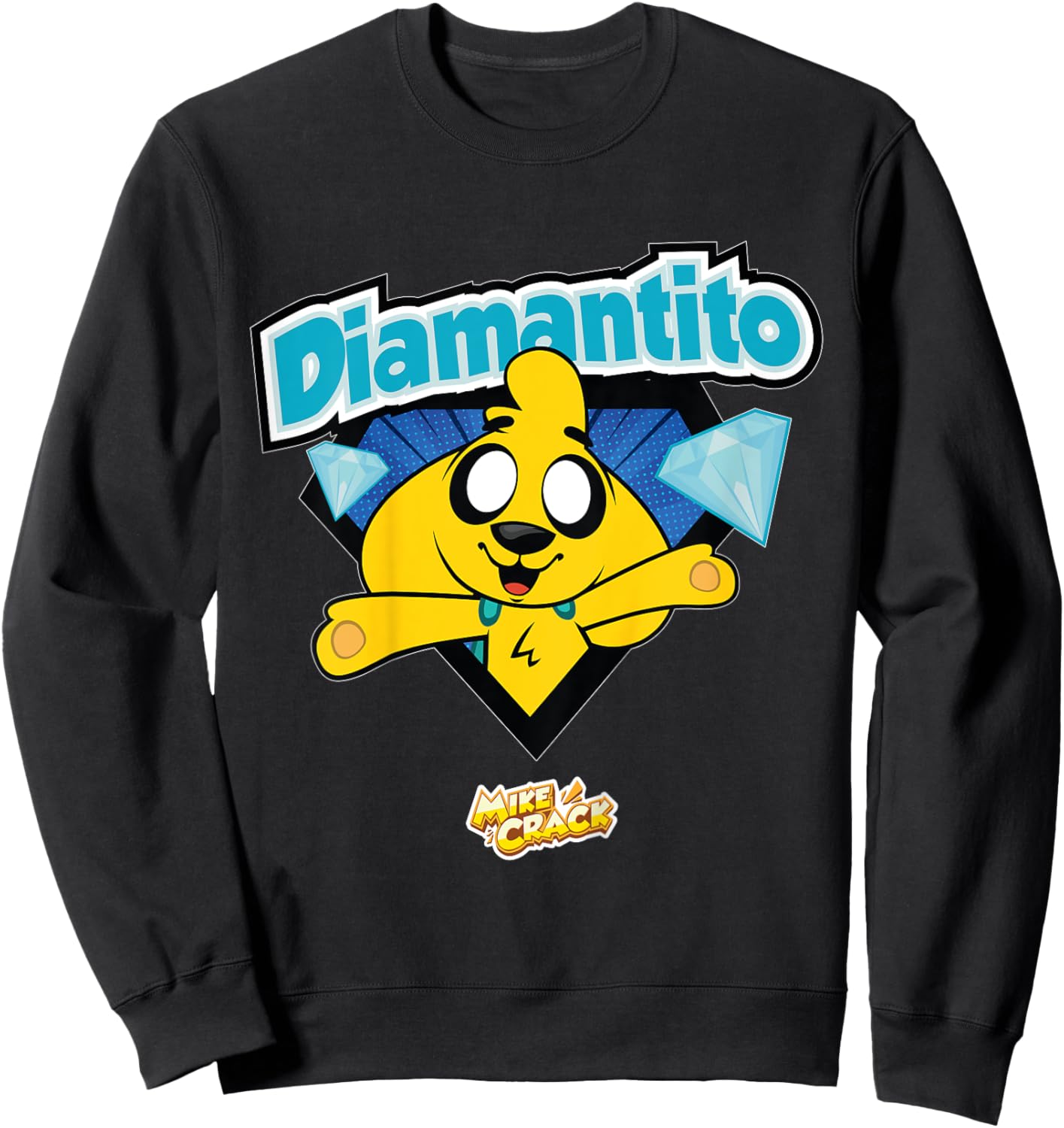 Kids Mikecrack "El Youtuber más prro del mundo" Sweatshirt - Sweatshirt | Black