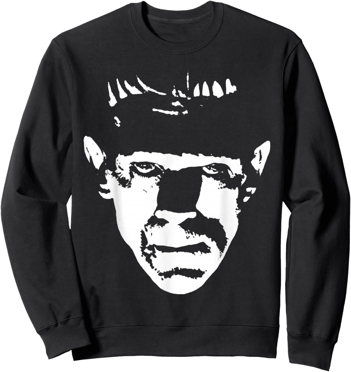 Classic Monsters Vintage Halloween Frankenstein Costume Sweatshirt - Sweatshirt | Black