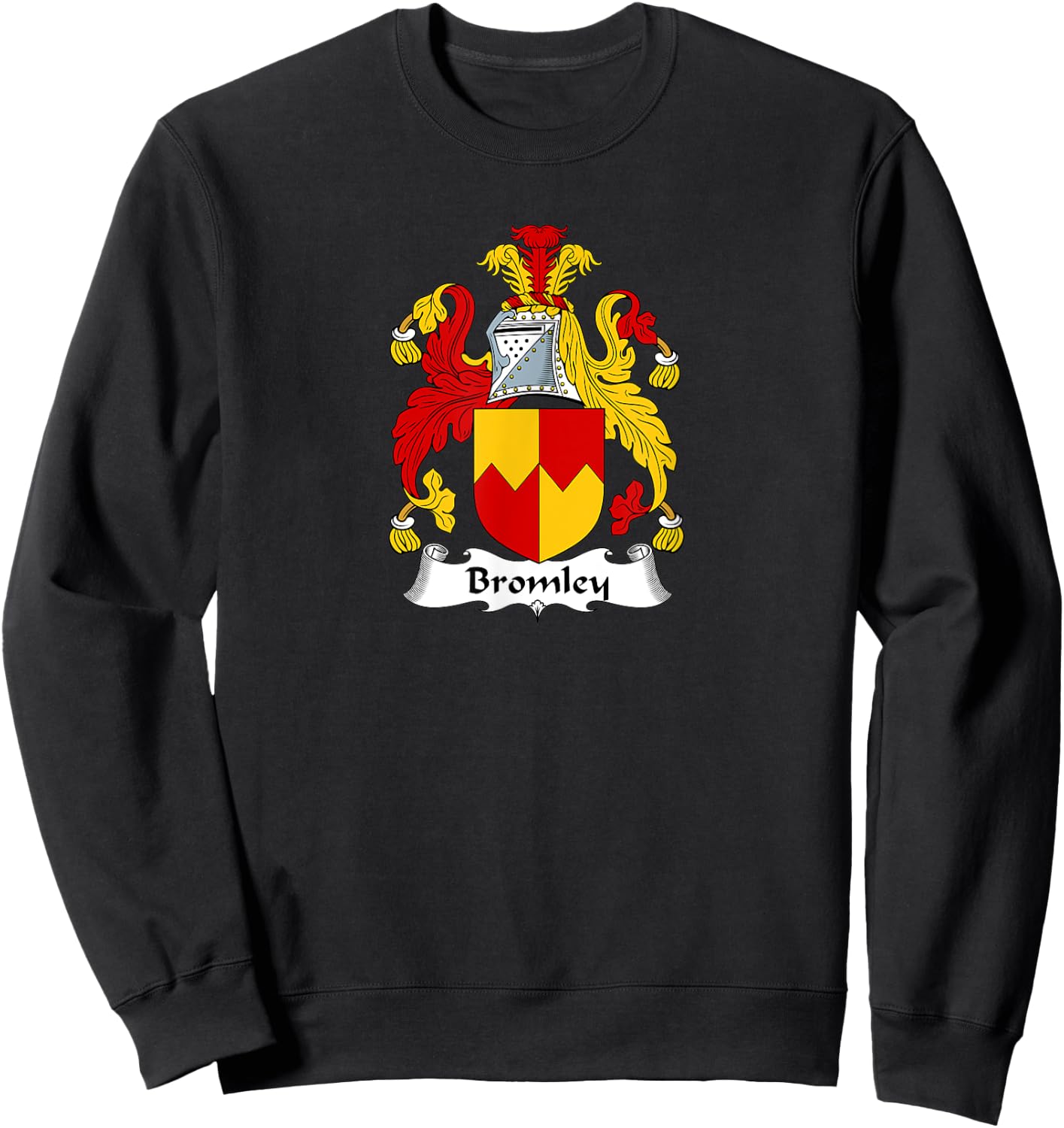 Bromley Coat of Arms - Family Crest Shirt Sweatshirt - Sweatshirt | Black