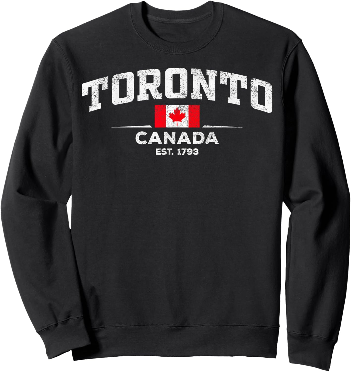 Toronto Canada Sweatshirt - Sweatshirt | Black