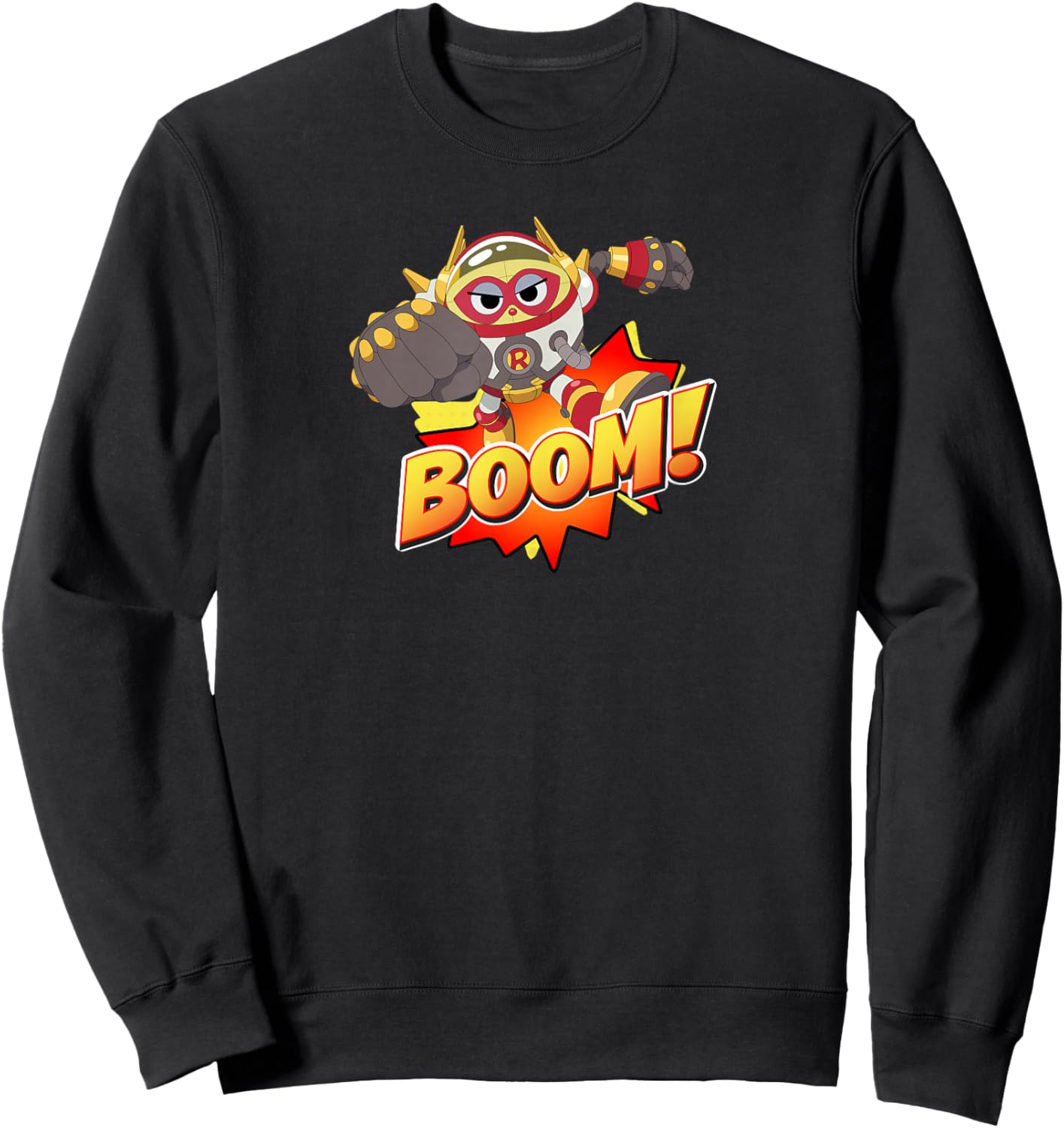 Ryan's World the Movie mEGGabot BOOM! Sweatshirt - Sweatshirt | Black