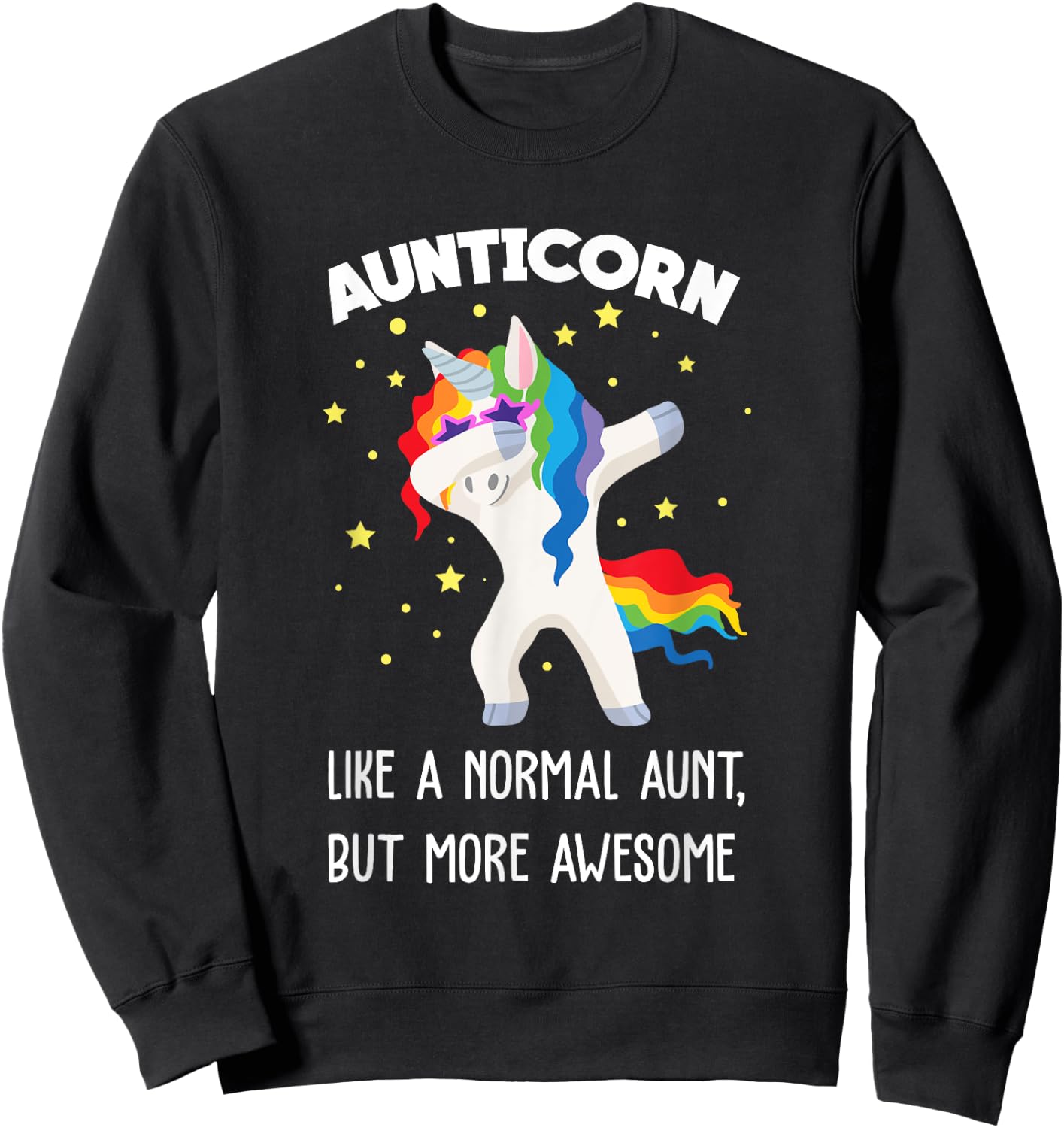 Funny Auticorn Sweatshirt - Sweatshirt | Black