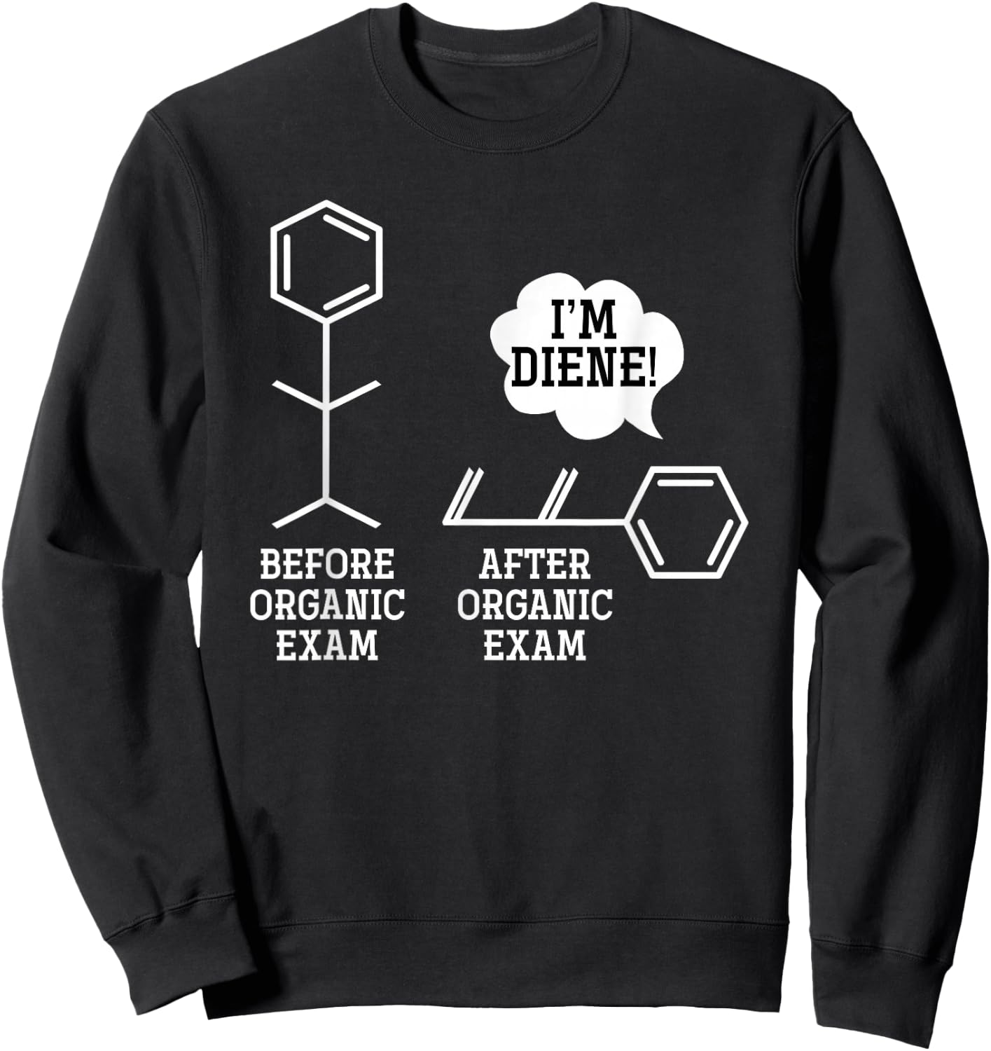 Funny Chemistry Sweatshirt - Sweatshirt | Black
