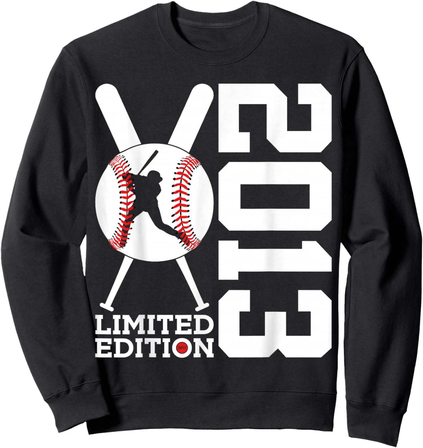 12th BIRTHDAY BASEBALL LIMITED EDITION 2013 Sweatshirt - Sweatshirt | Black