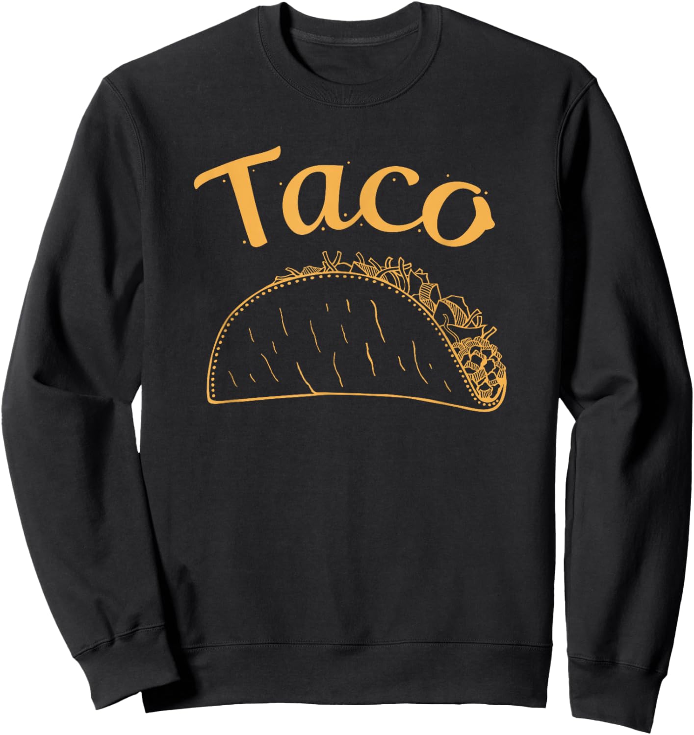 Burrito Taco Taquito Dad Mom Child Baby Matching Family Sweatshirt - Sweatshirt | Black