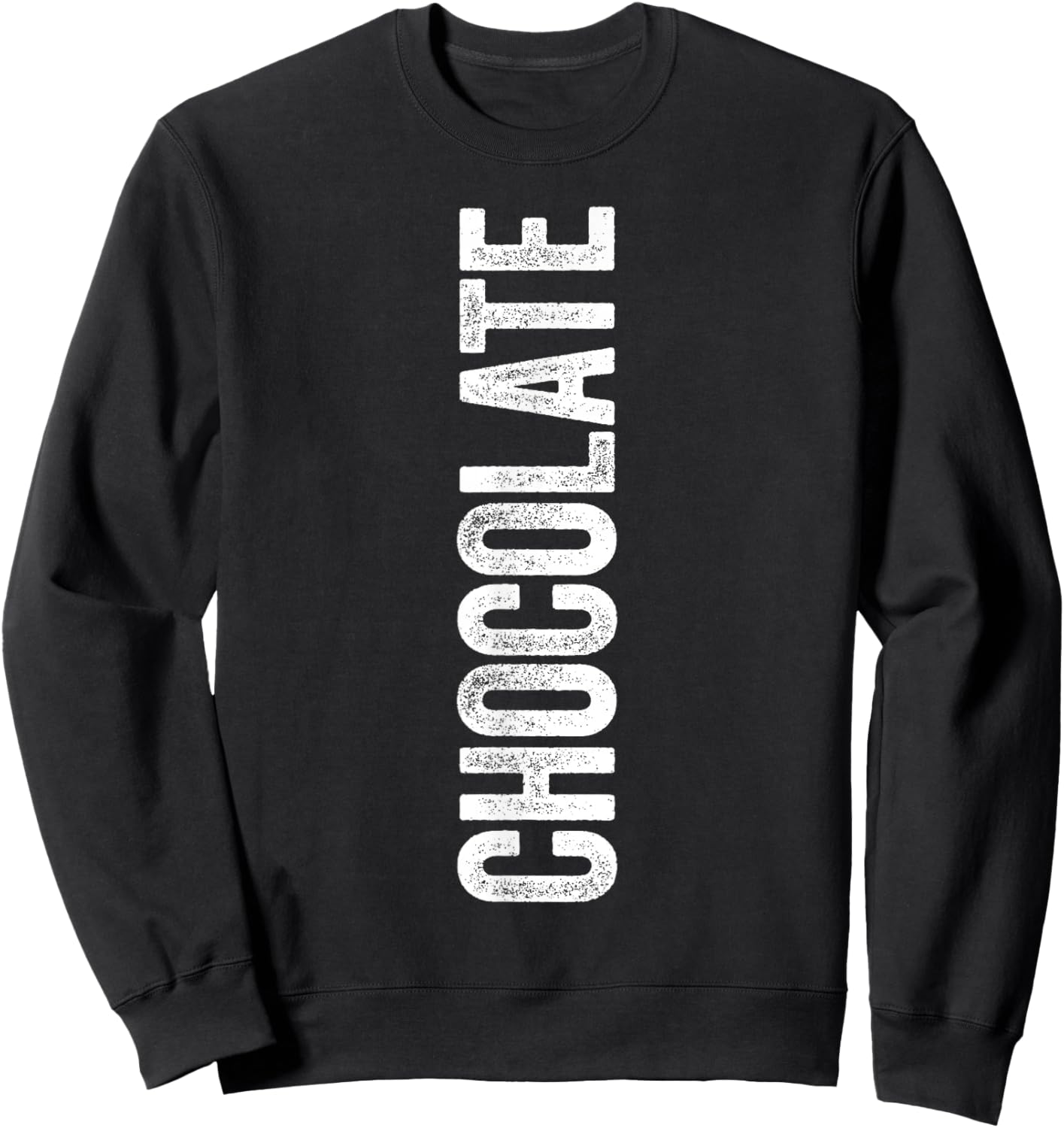 Chocolate Shirt Adult Kids Chocolate Bar Costume Sweatshirt - Sweatshirt | Black