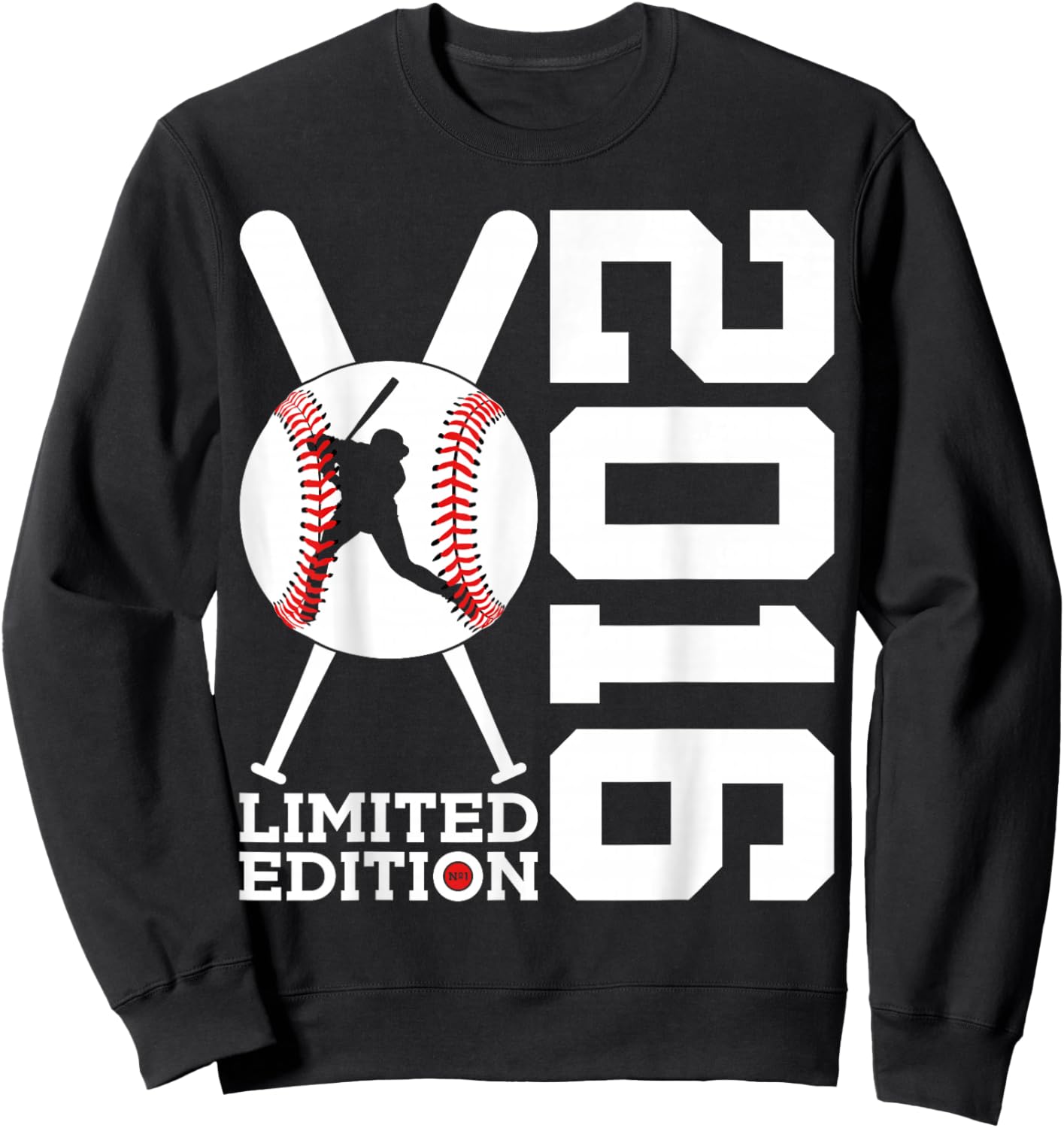 9th BIRTHDAY BASEBALL LIMITED EDITION 2016 Sweatshirt - Sweatshirt | Black