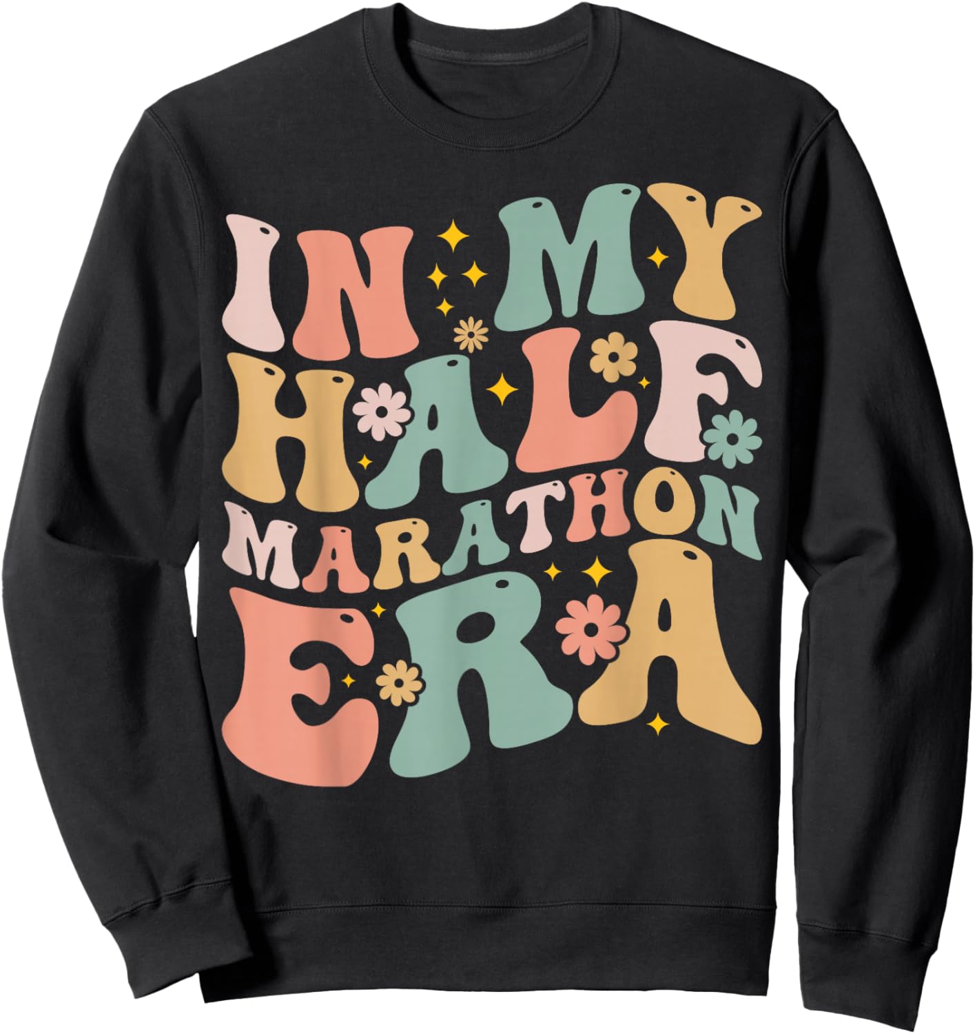 Marathon Running - In My Half Marathon Era Sweatshirt - Sweatshirt | Black