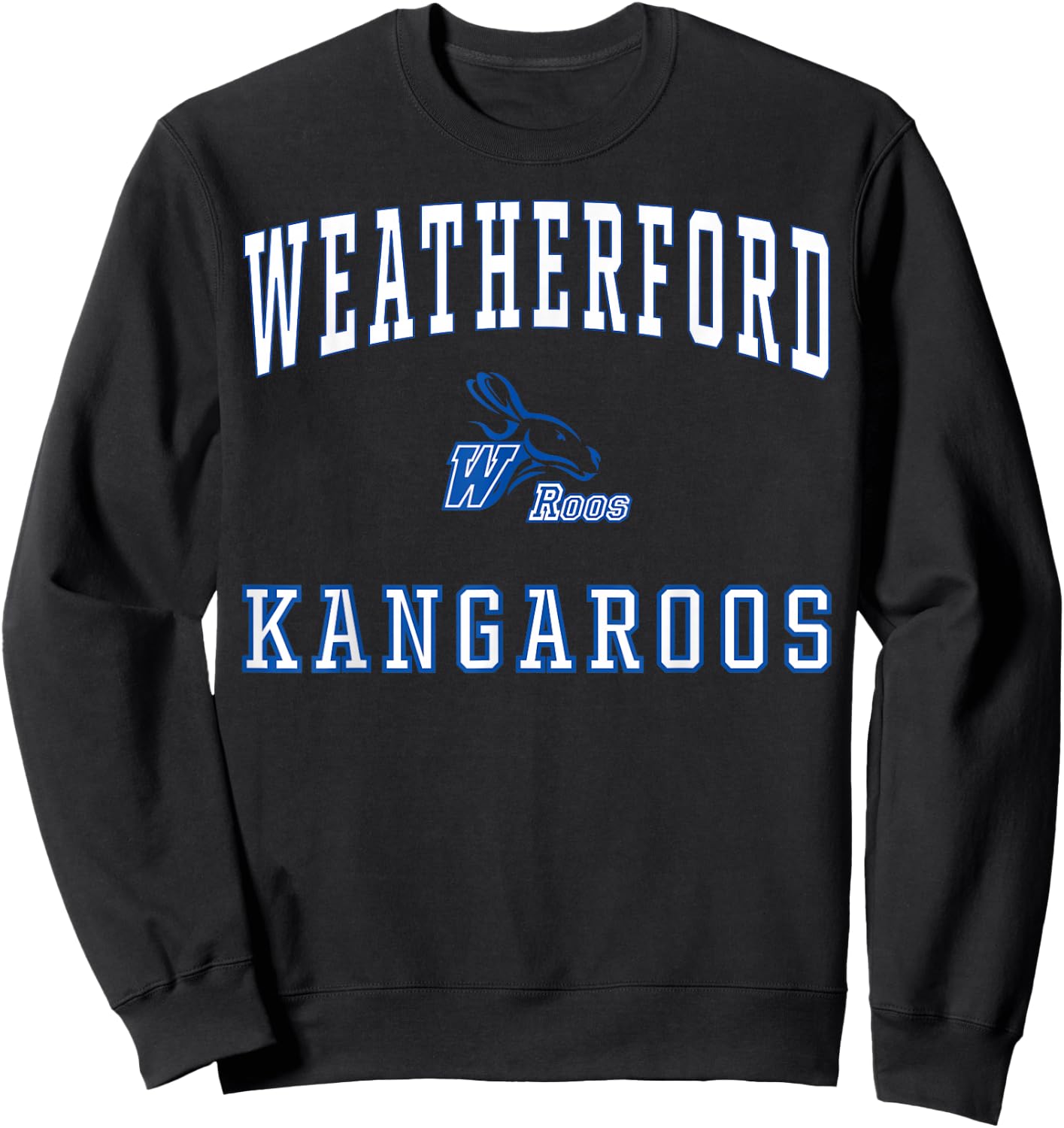 Weatherford High School Kangaroos C1 Sweatshirt - Sweatshirt | Black
