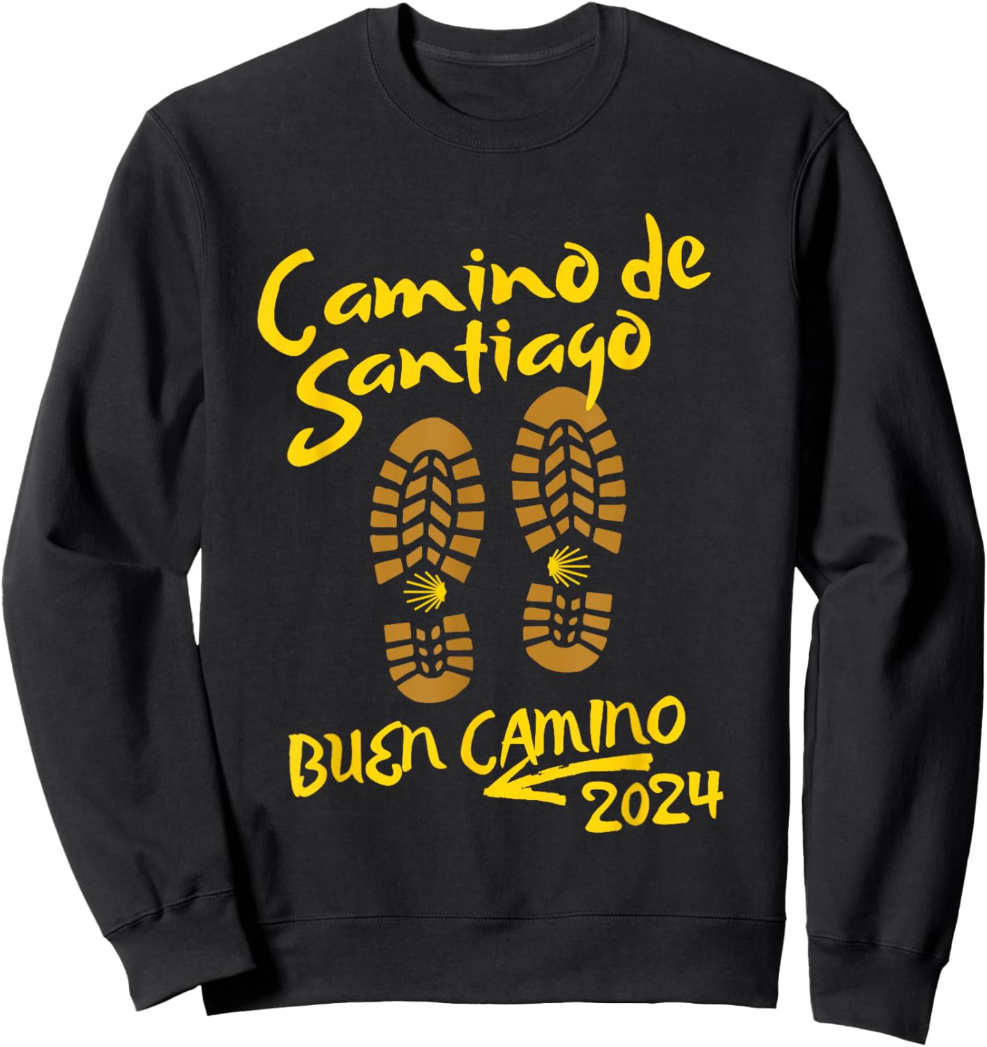 2024 CAMINO DE SANTIAGO, BUEN CAMINO, Keepsake Sweatshirt - Sweatshirt | Black