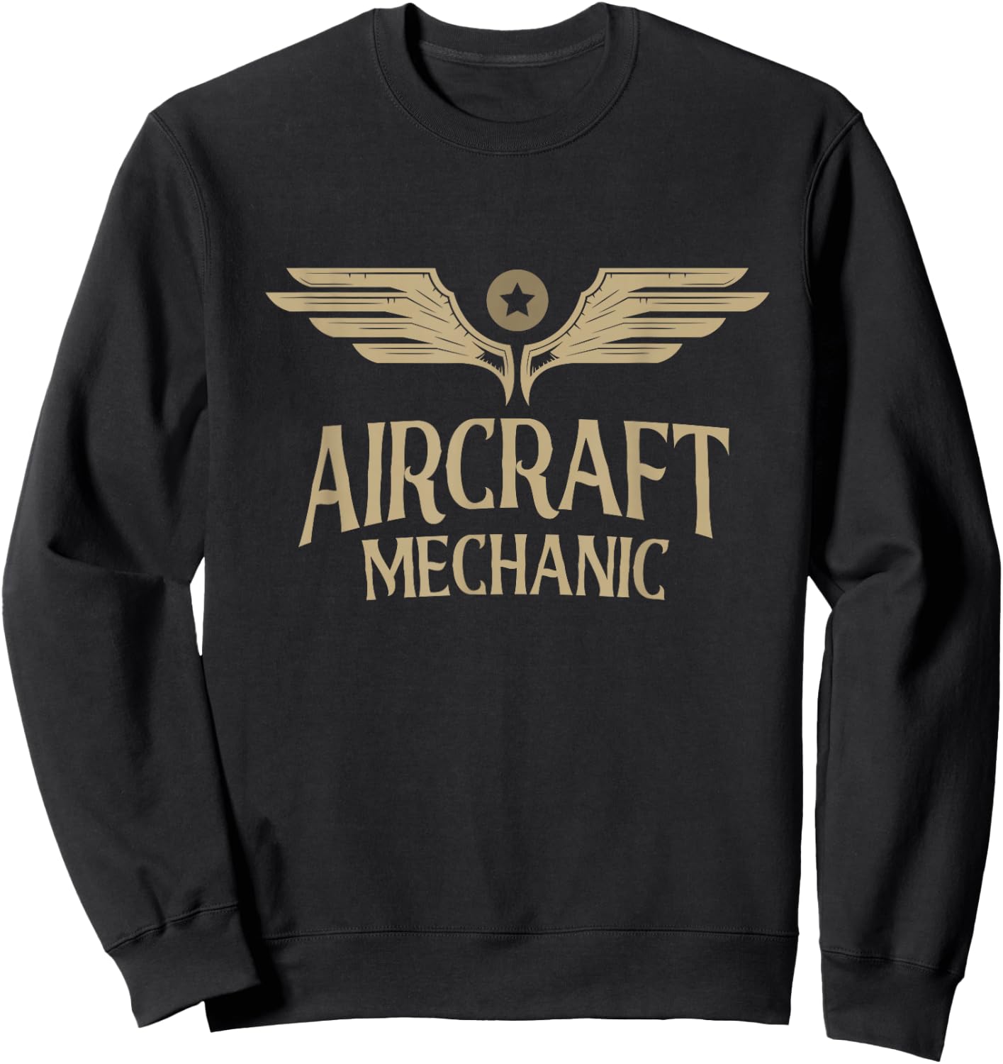 Aircraft Mechanic Aircraft Maintenance Aviation Mechanic Sweatshirt - Sweatshirt | Black
