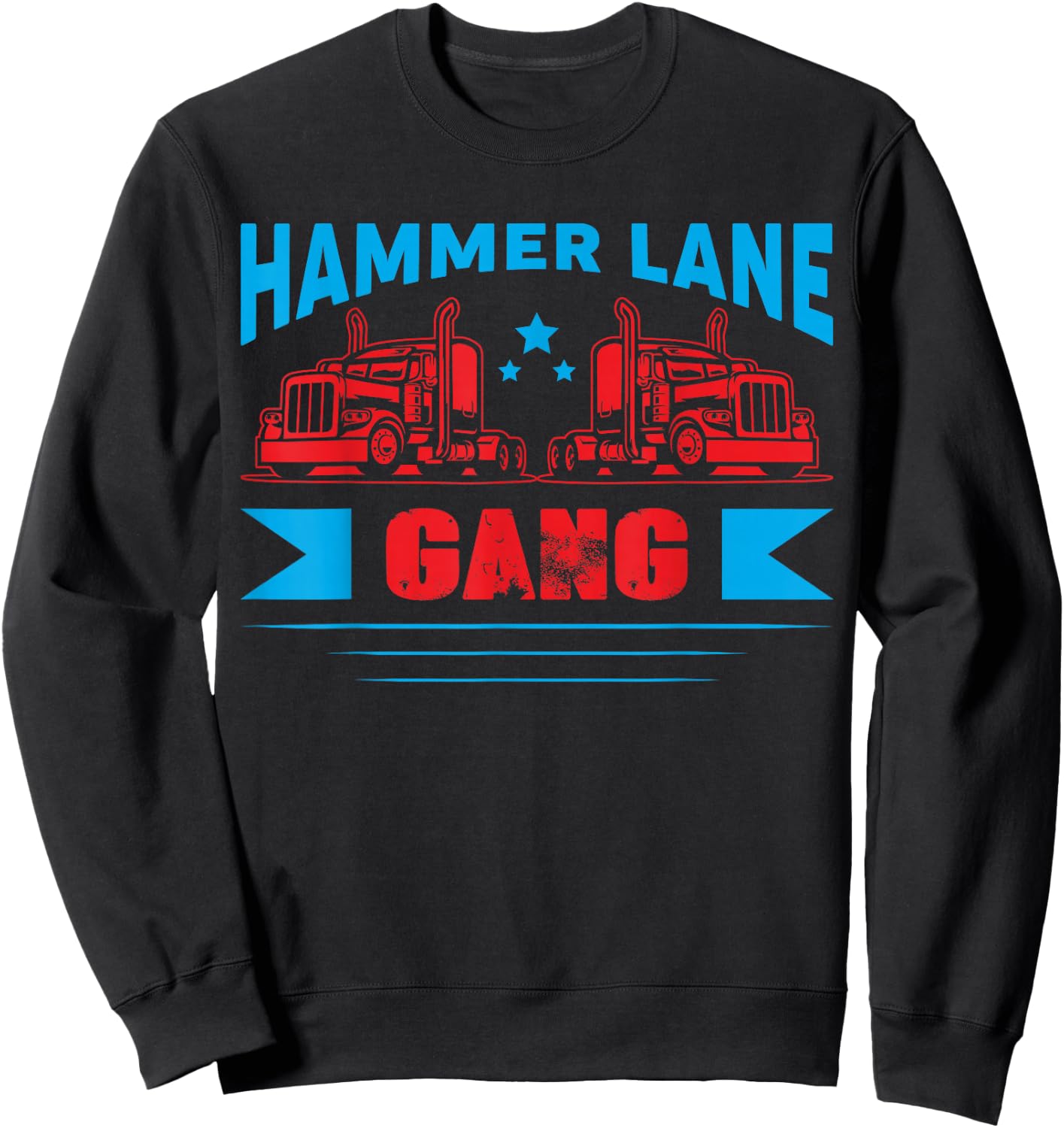 Hammer Lane Gang Sweatshirt - Sweatshirt | Black