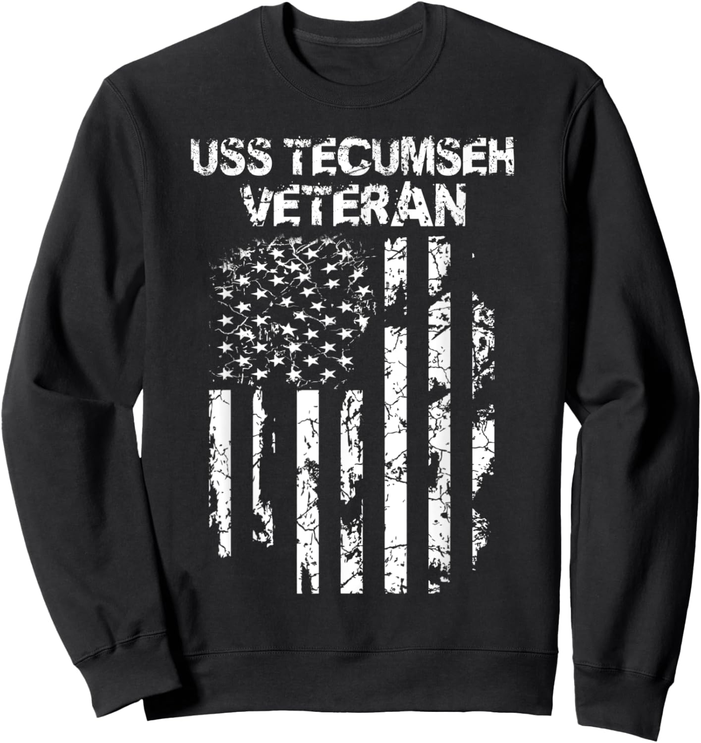 USS Tecumseh Veteran Sweatshirt - Sweatshirt | Black