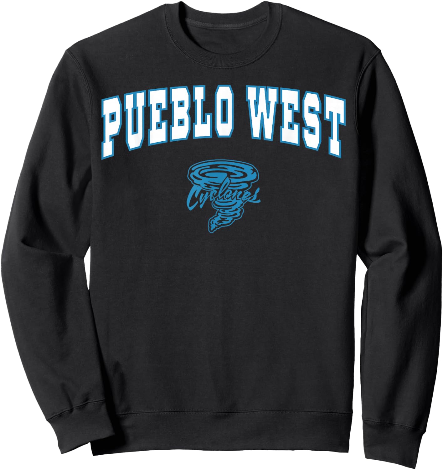 Pueblo West High School Cyclones C2 Sweatshirt - Sweatshirt | Black