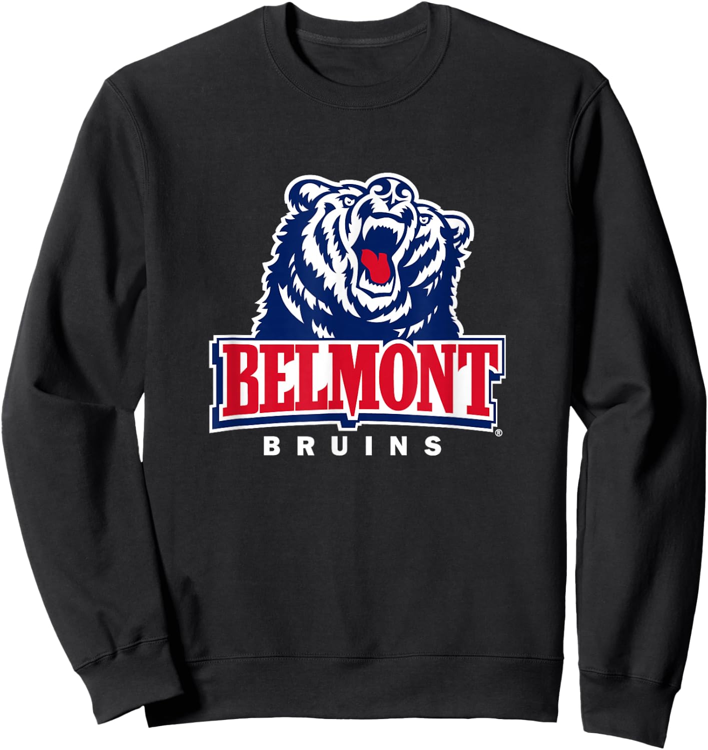 Belmont Bruins | Official NCAA Merch | PPBEL02 Sweatshirt - Sweatshirt | Black