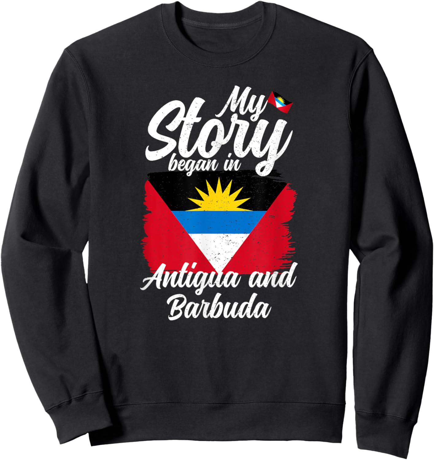 Antigua and Barbuda Sweatshirt - Sweatshirt | Black