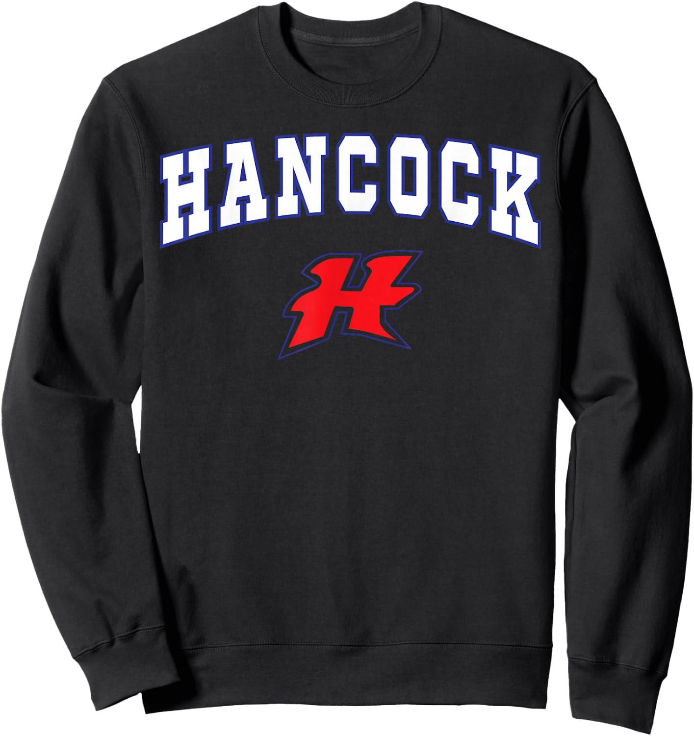 Hancock High School Hawks C2 Sweatshirt - Sweatshirt | Black