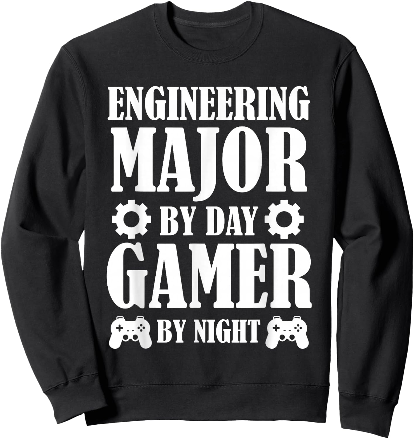 Funny Engineering Student Engineer Gamer Gifts Women Sweatshirt - Sweatshirt | Black