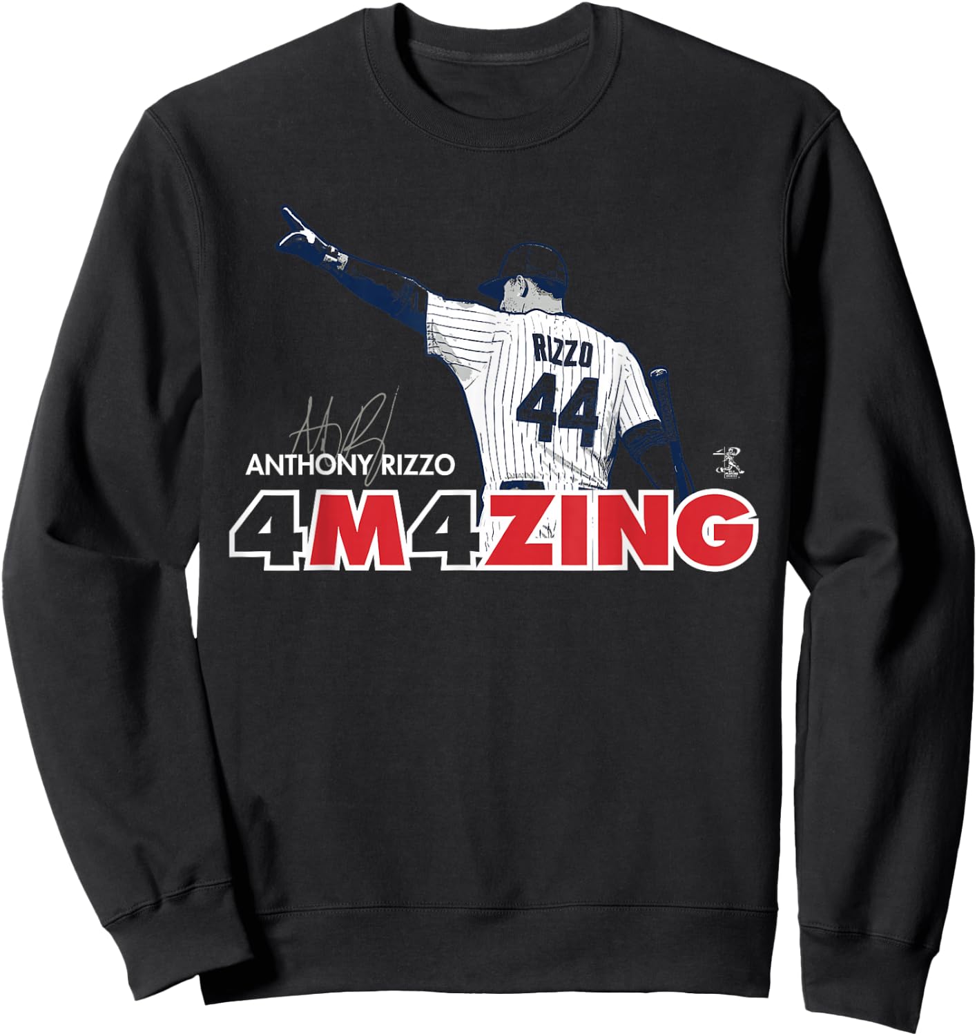 Anthony Rizzo 4M4Zing - Amazing - Apparel Sweatshirt - Sweatshirt | Black