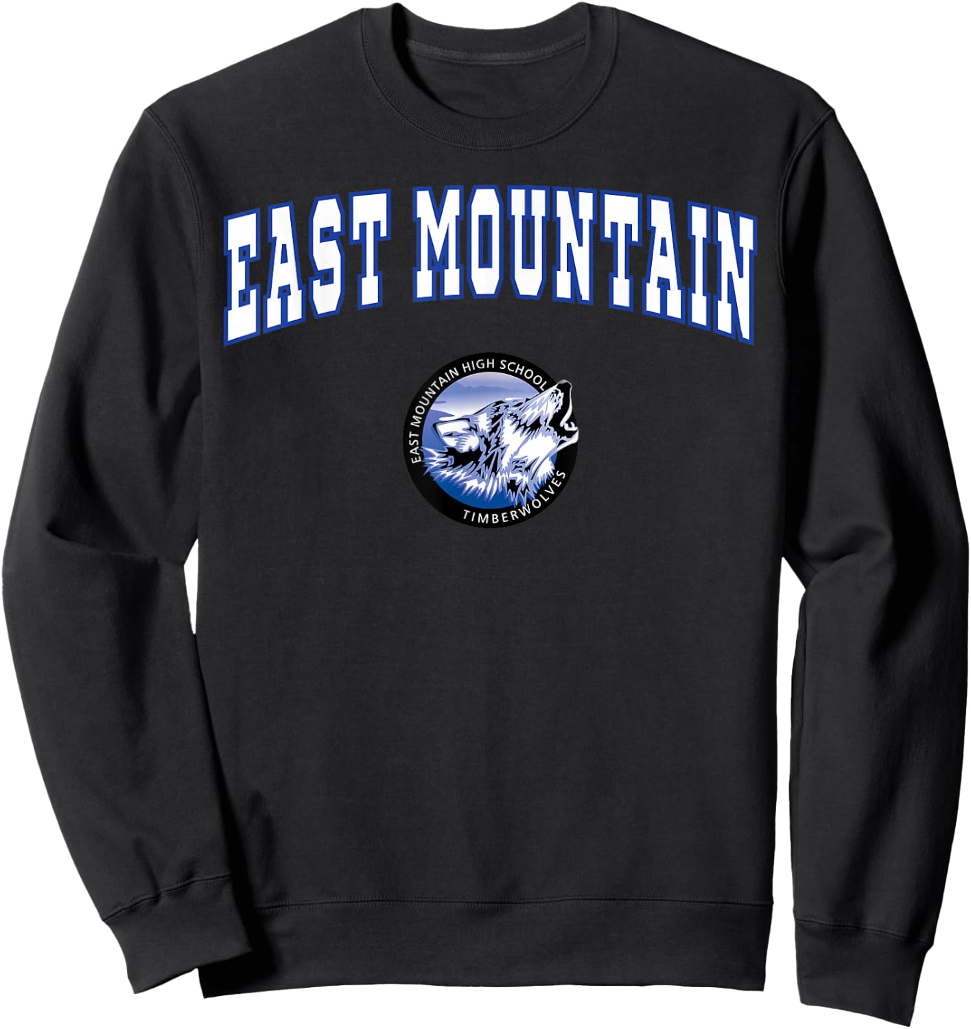 East Mountain High School Timberwolves C2 Sweatshirt - Sweatshirt | Black