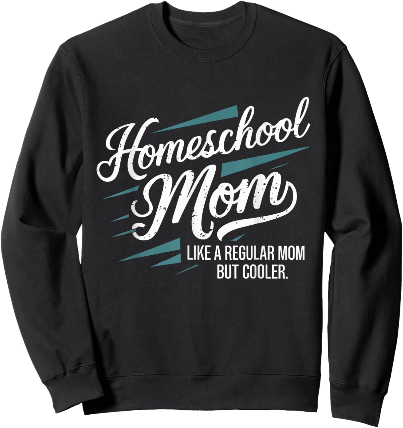 Homeschool Life Homeschool Mom Homeschool Dad Teacher Kids Sweatshirt - Sweatshirt | Black