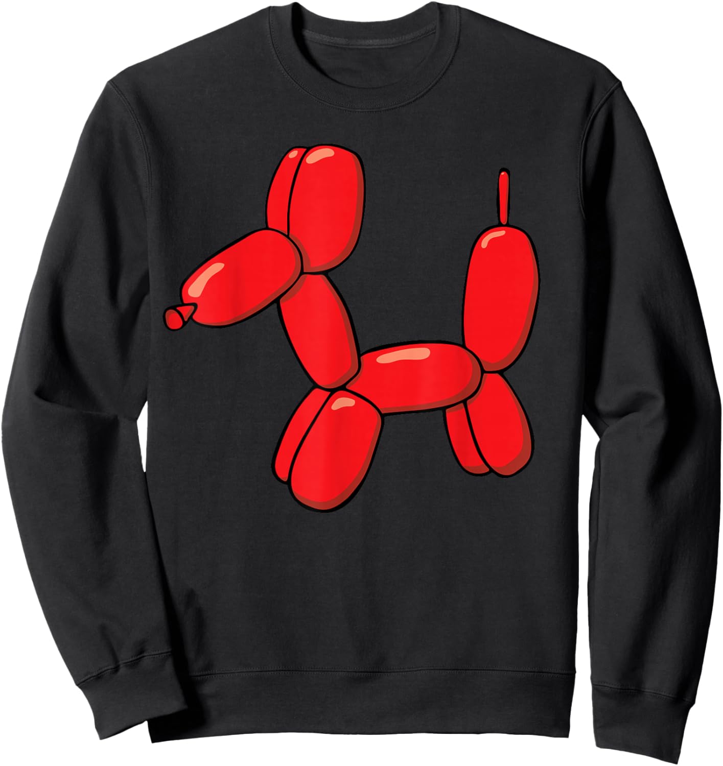 Luftballontiere I Ballonhund I Ballonfiguren Ballonmodelle Sweatshirt - Sweatshirt | Black