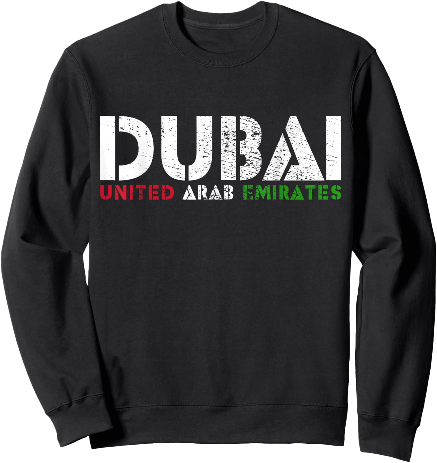 Dubai UAE Sweatshirt - Sweatshirt | Black