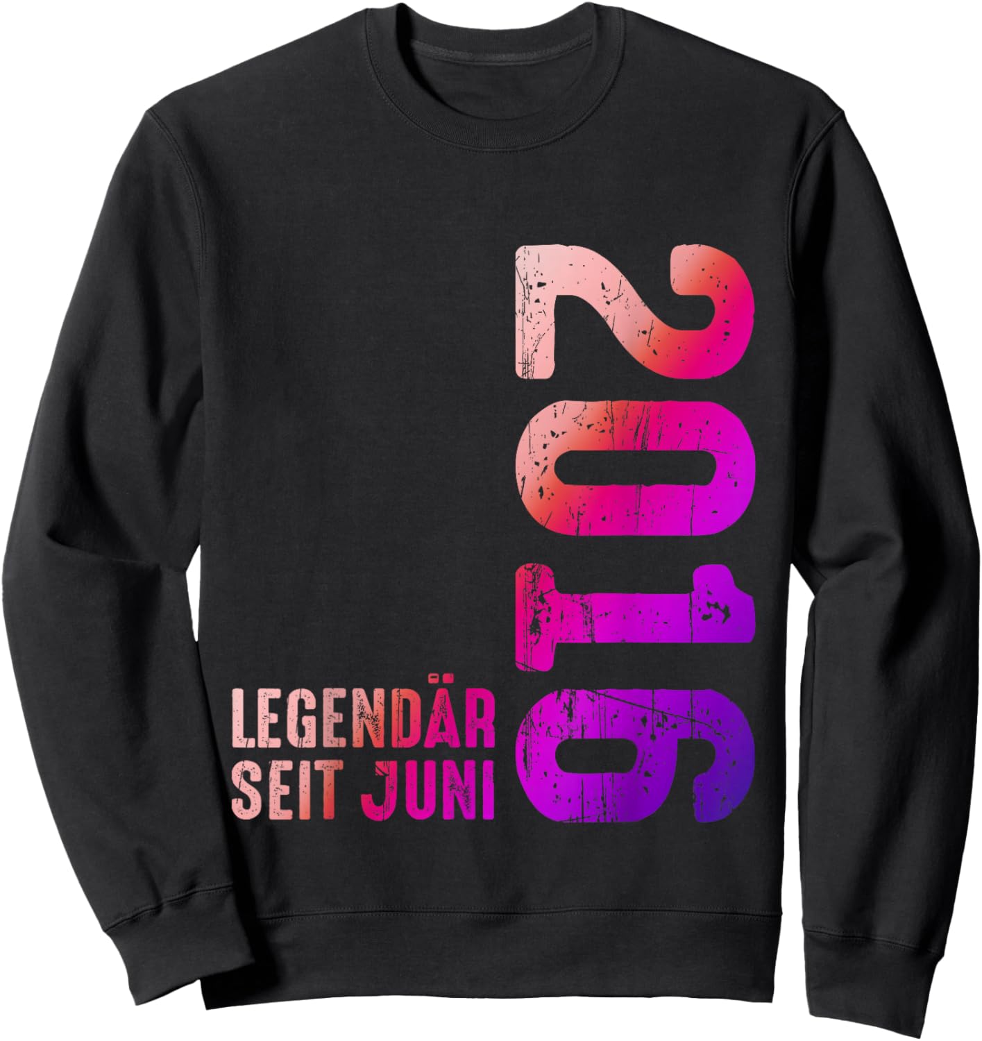 Limited Edition Juni 2016 Legendär Seit Juni 2016 Jahrgang Sweatshirt - Sweatshirt | Black