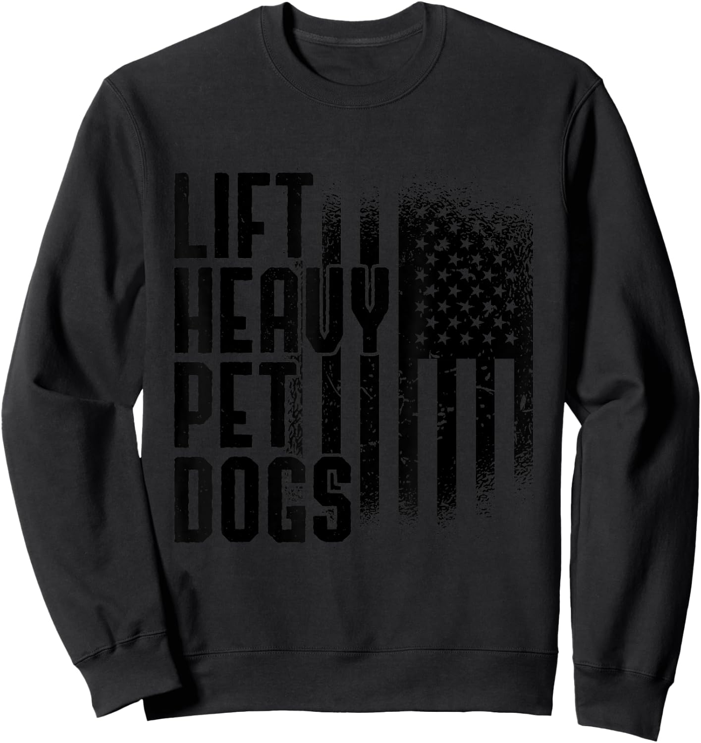 Lift Heavy Pet Dogs Gym Lover Dog Owner Fitness Gift Women Sweatshirt - Sweatshirt | Black