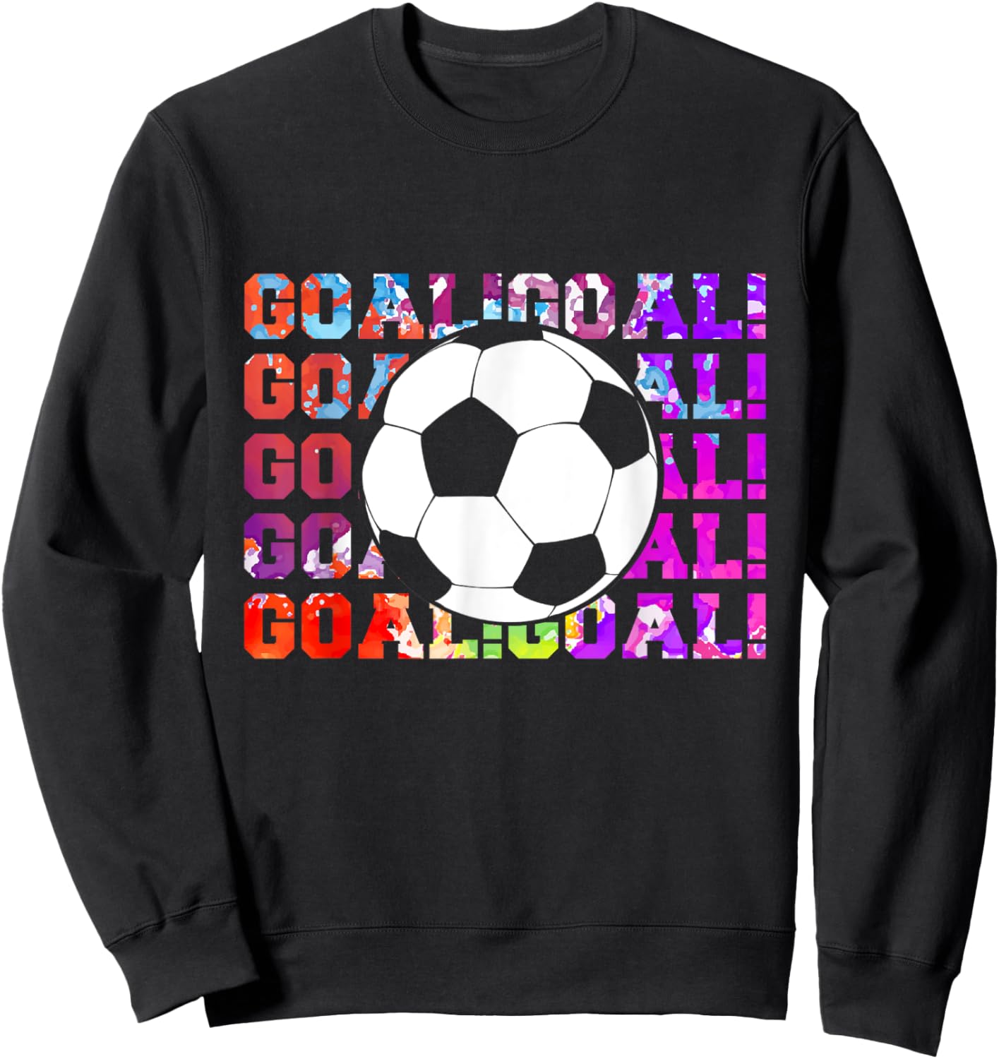 Girl Soccer Player Gifts Team Cleats Mom Goalie Captain Sweatshirt - Sweatshirt | Black