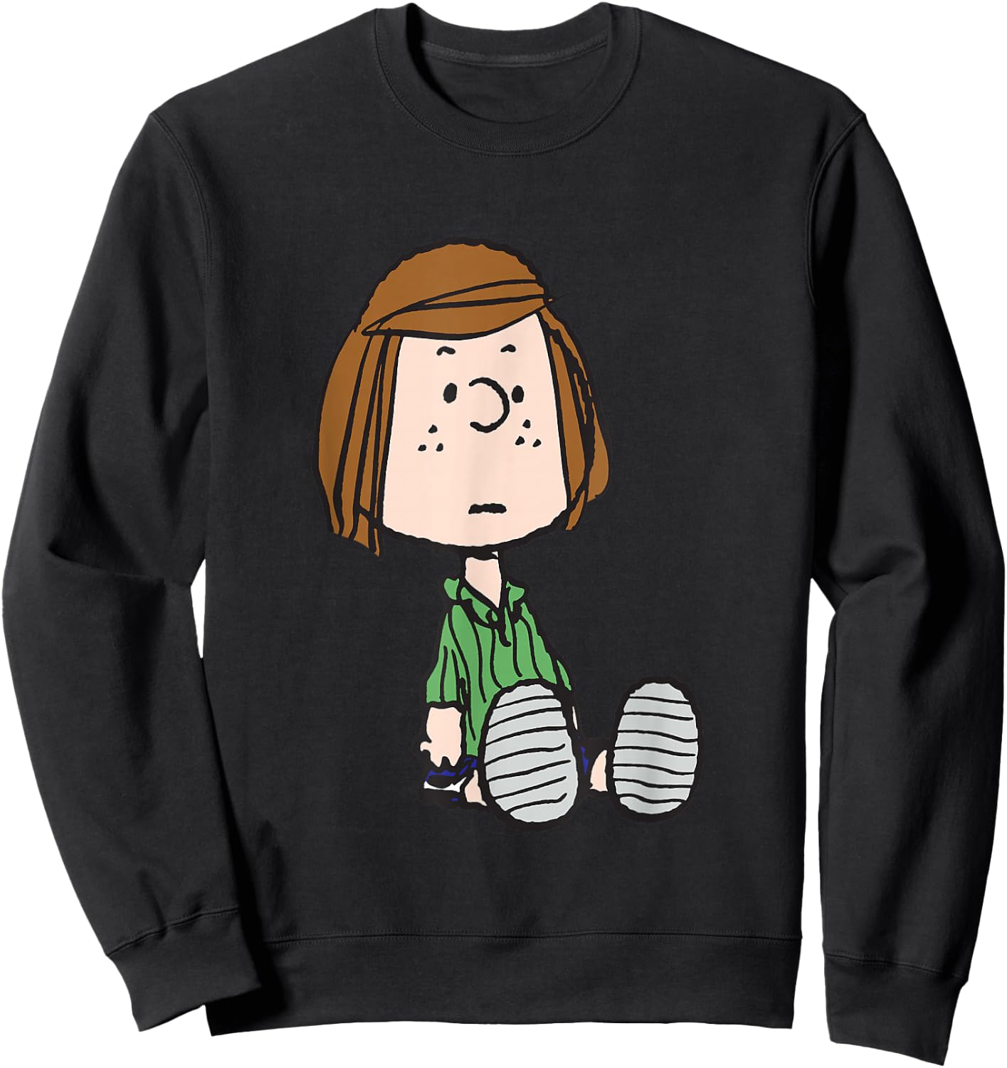 Peanuts Peppermint Patty Sweatshirt - Sweatshirt | Black