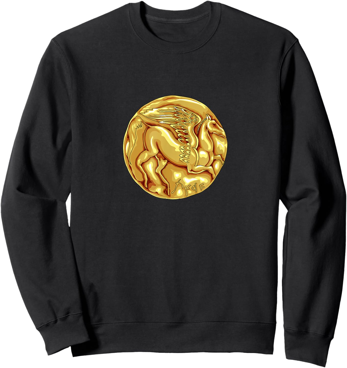 Shekel - Carthaginian coin - Punic coin Sweatshirt - Sweatshirt | Black