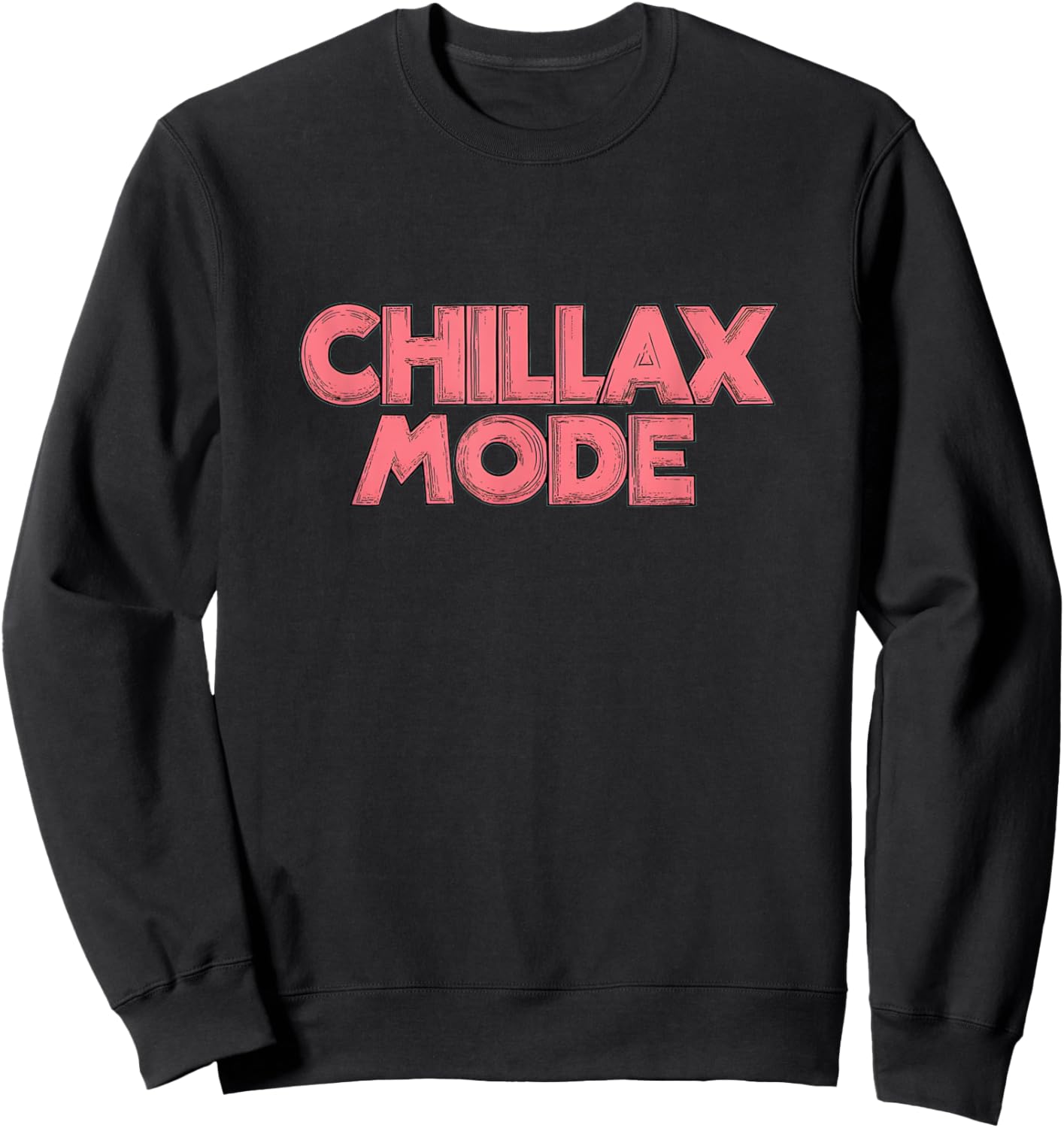Awesome Chillax Mode Emblem Costume Sweatshirt - Sweatshirt | Black