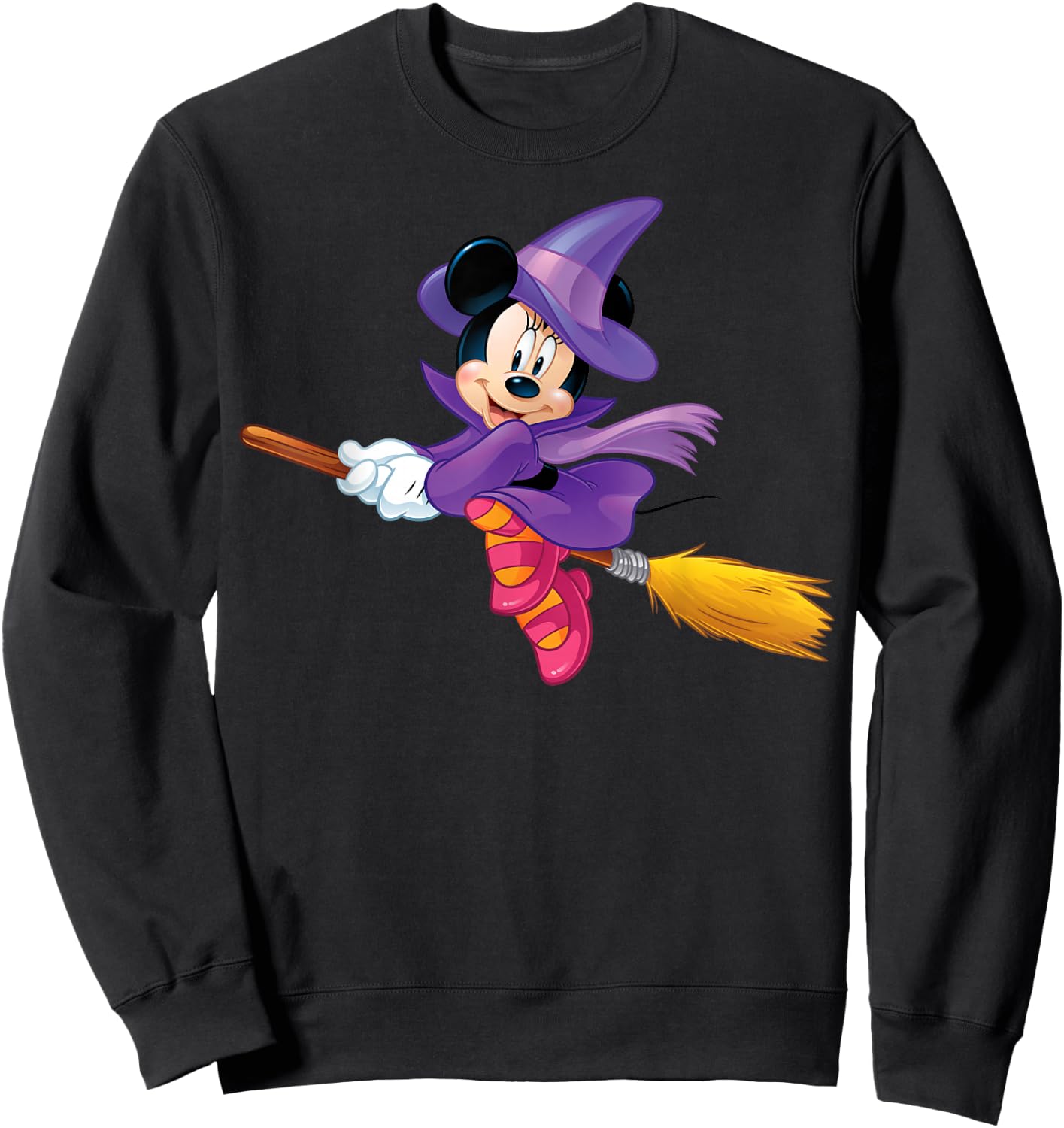 Disney Halloween Minnie Witch Sweatshirt - Sweatshirt | Black