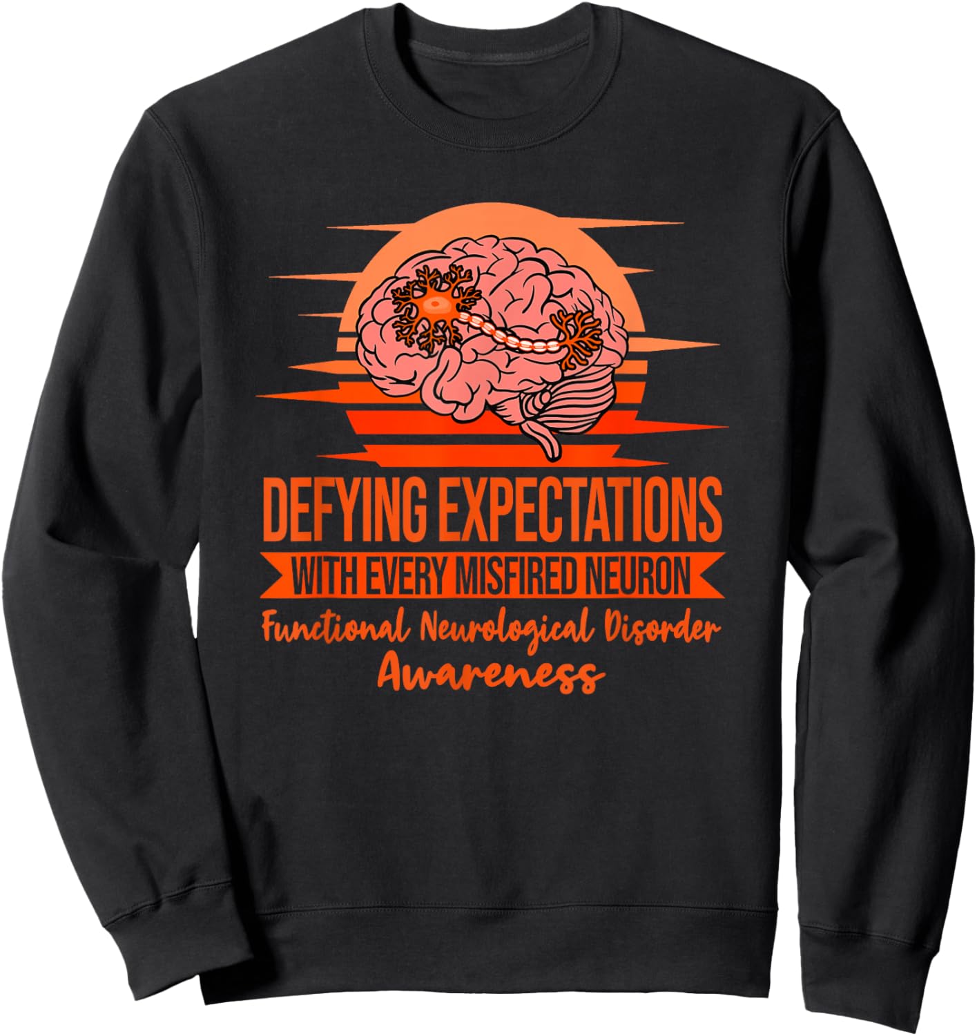 Functional Neurological Disorder Awareness Sweatshirt - Sweatshirt | Black