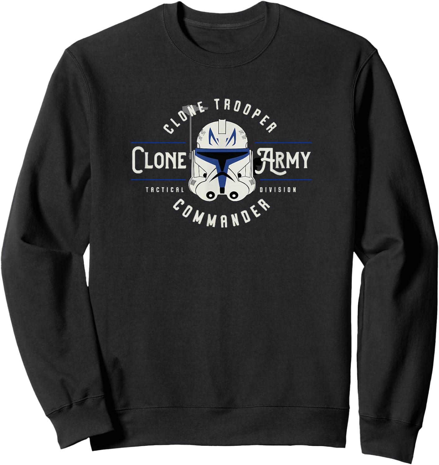 Star Wars Rex Clone Wars Clone Army Commander Emblem Sweatshirt - Sweatshirt | Black